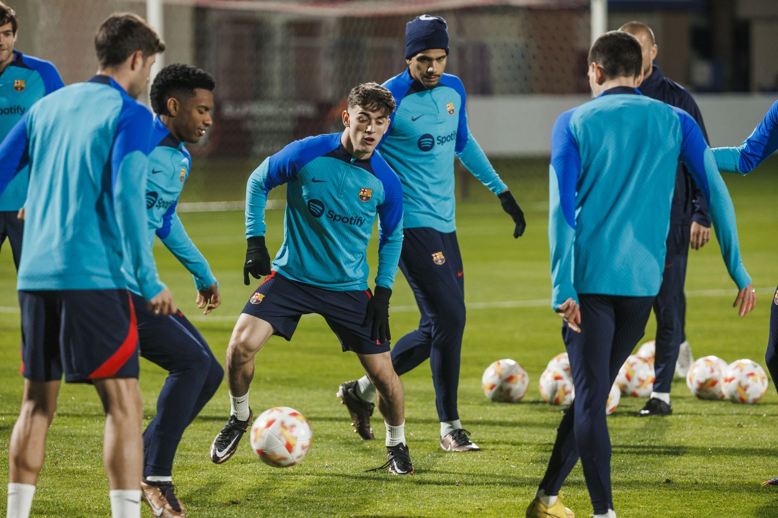 Las fotos del Barcelona antes de jugar con el Betis