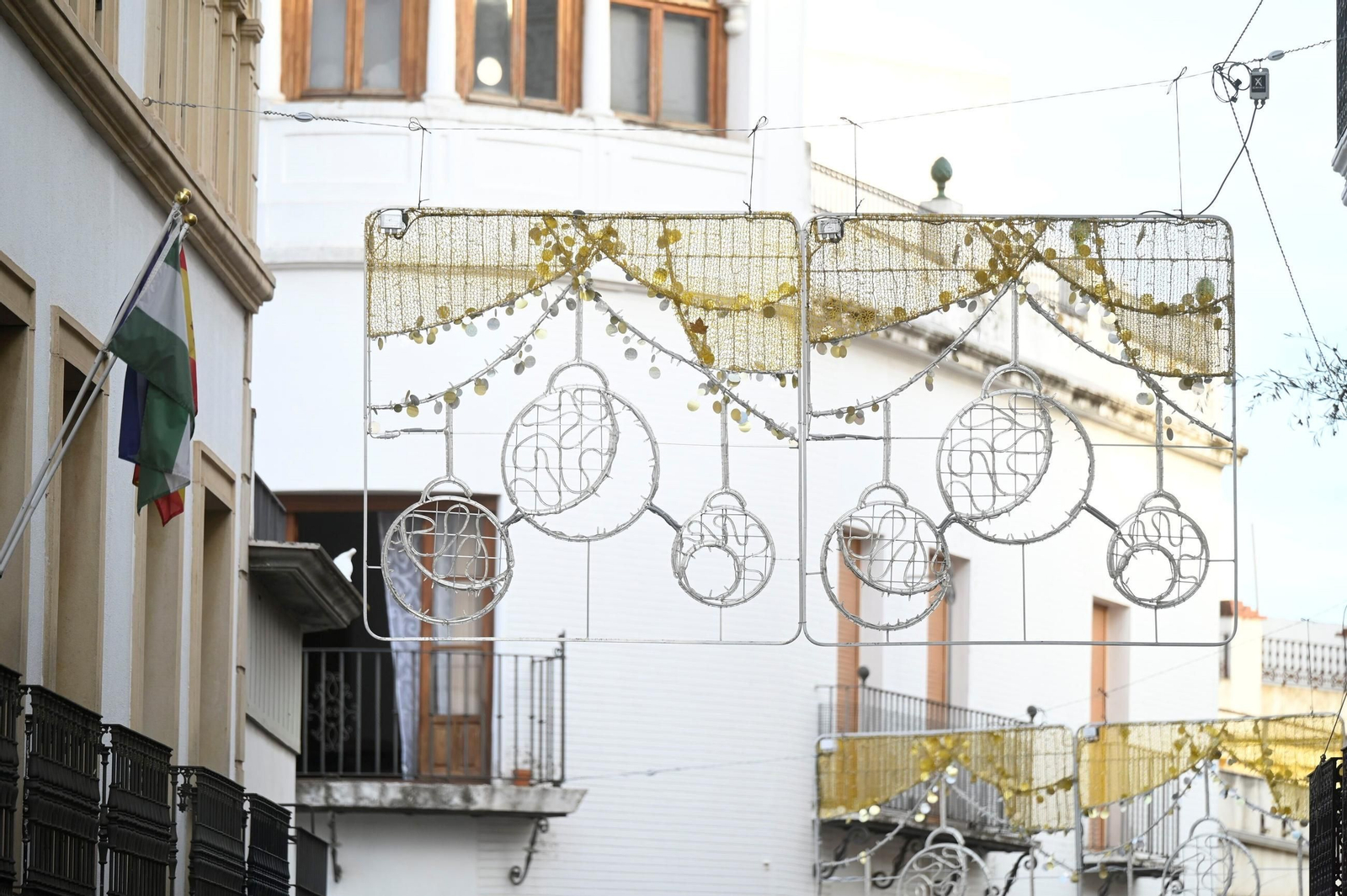 Luces de Navidad en el centro de Córdoba