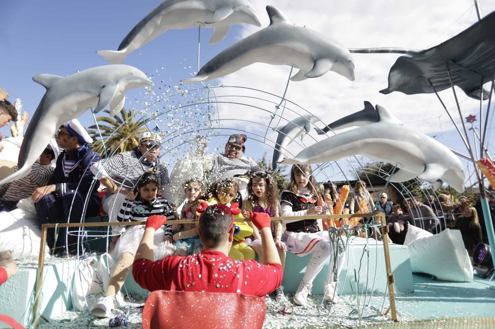 Las imágenes de la cabalgata en el Puerto de Santa María.