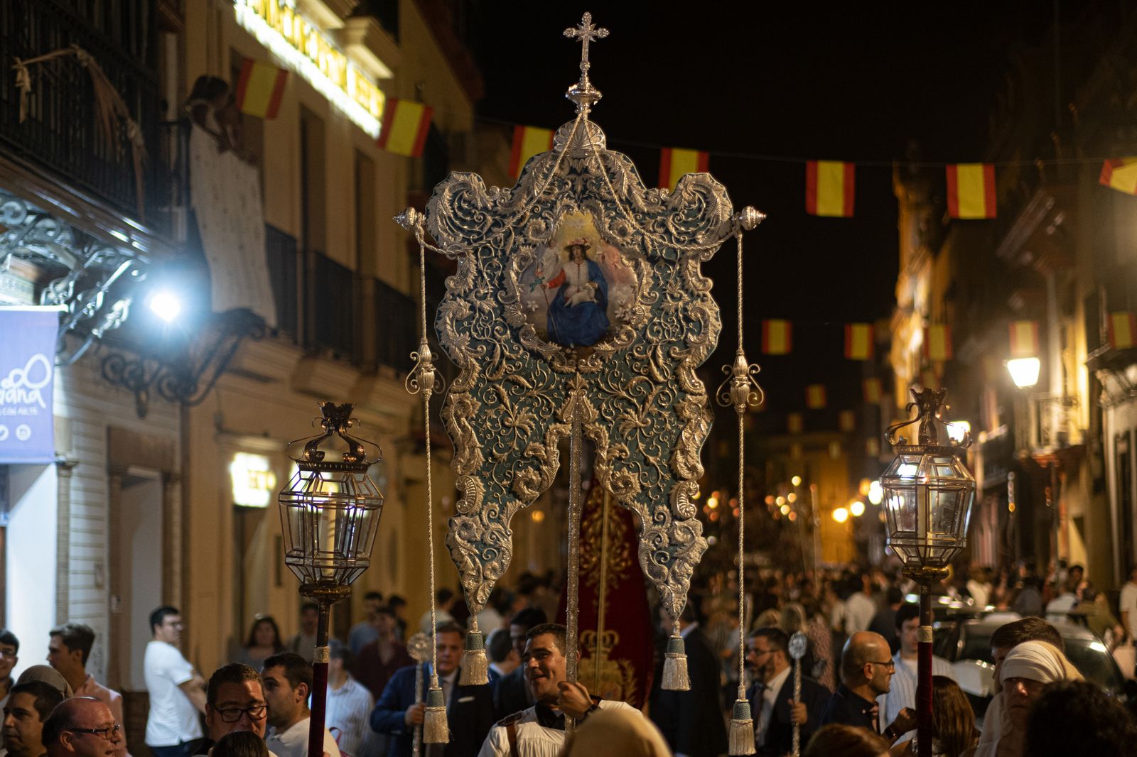 Las imágenes de la procesión de la Divina Pastora de Triana