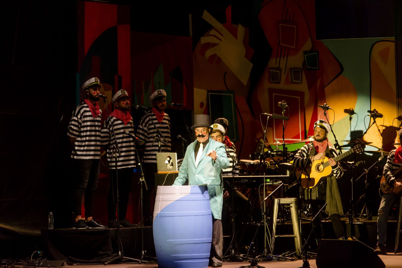 Las imágenes del pregón del Carnaval de David Palomar