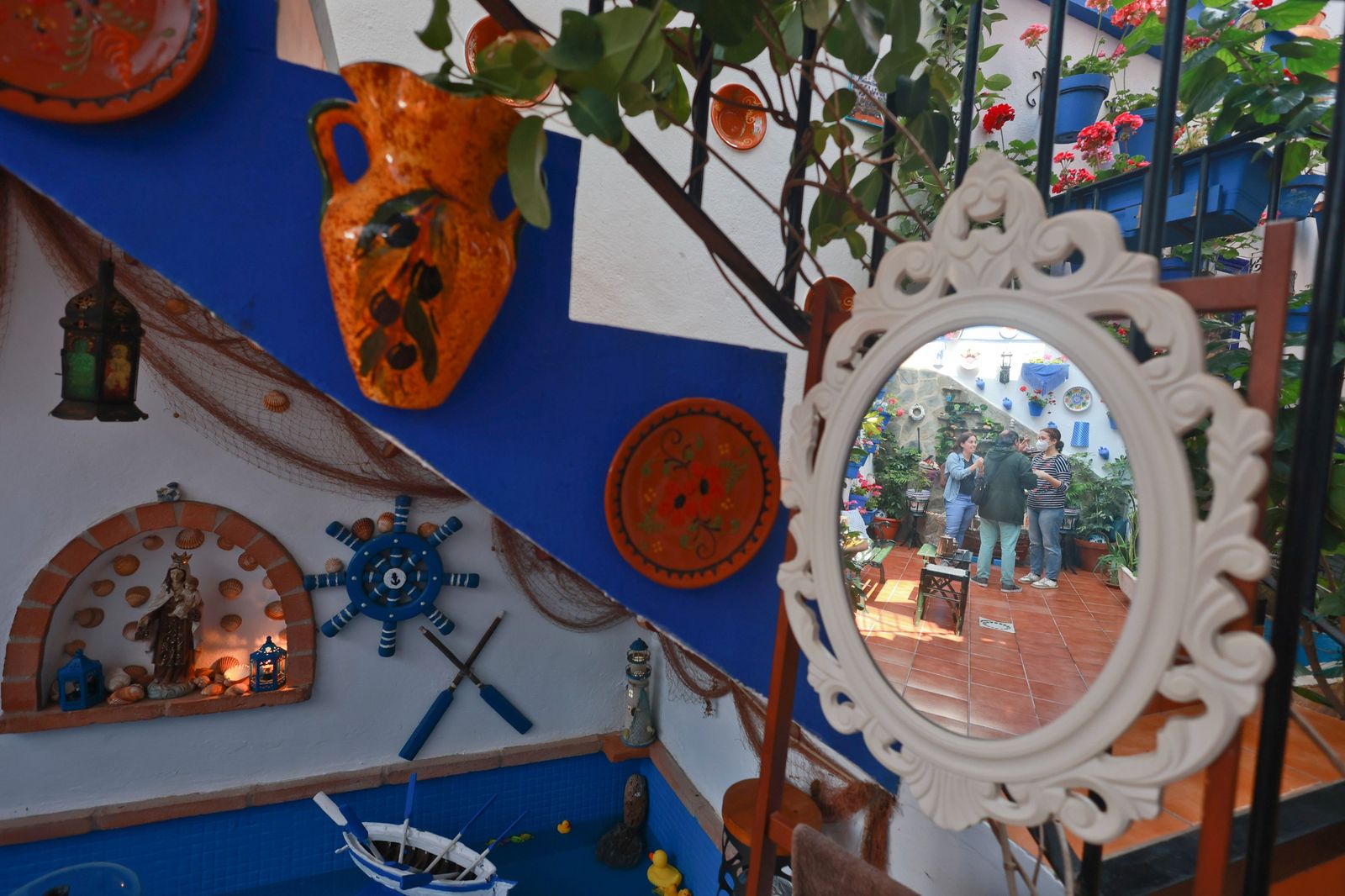 Los corralones de El Perchel y La Trinidad de Málaga, en fotografías