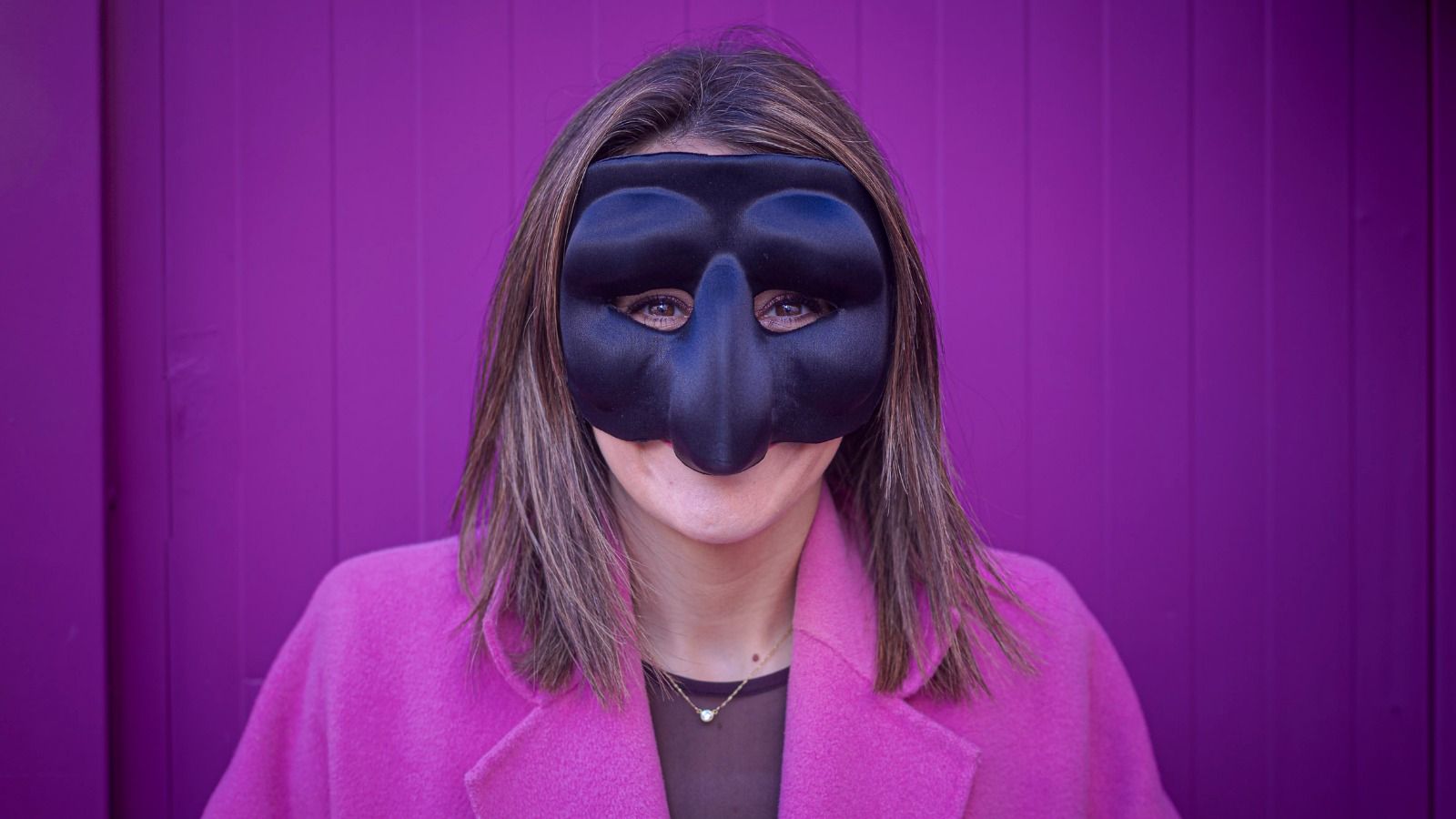 Beatriz Gandullo posa para la entrevista con el Diario del Carnaval