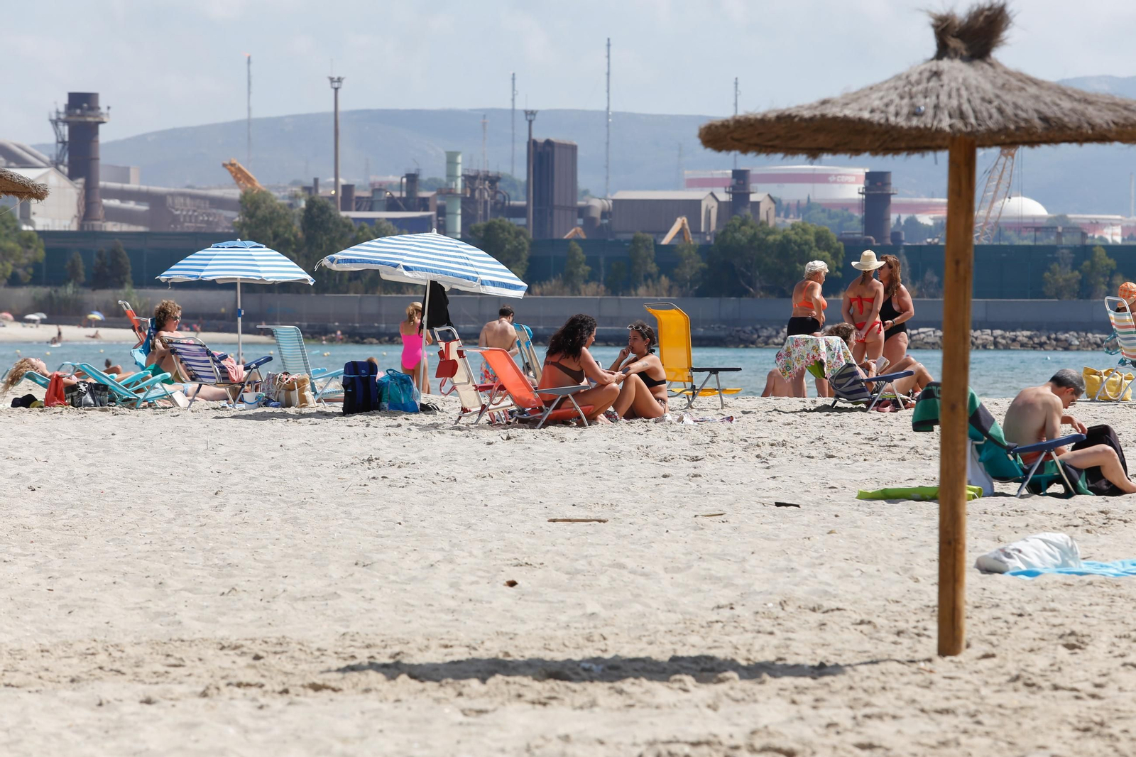 Fotos de una mañana de verano en Palmones