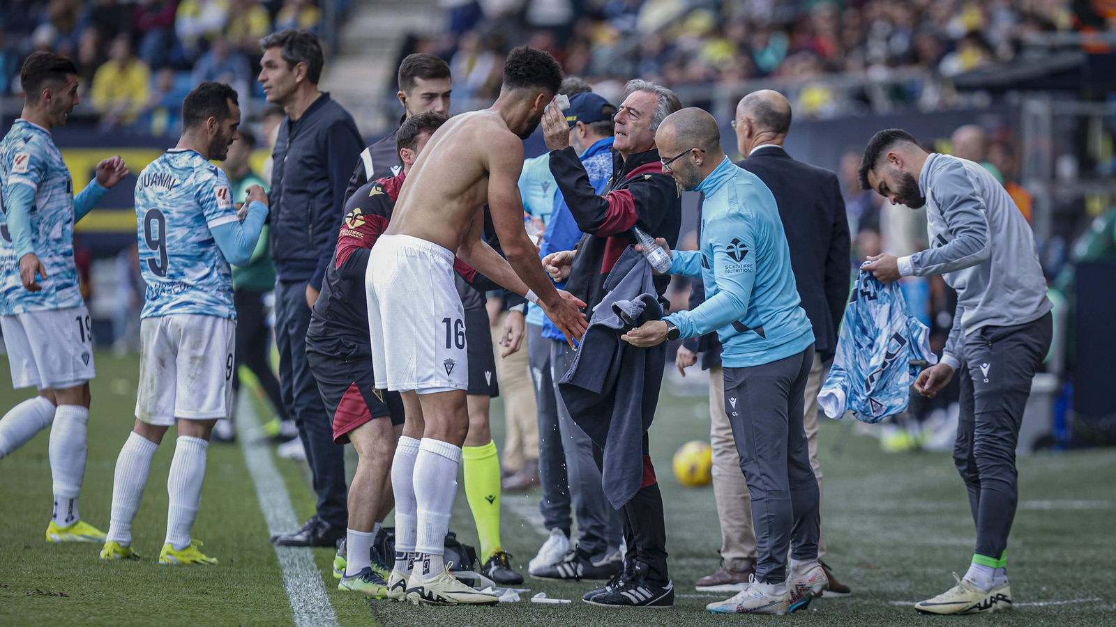 Partido de fútbol Cádiz CF - RC Celta.