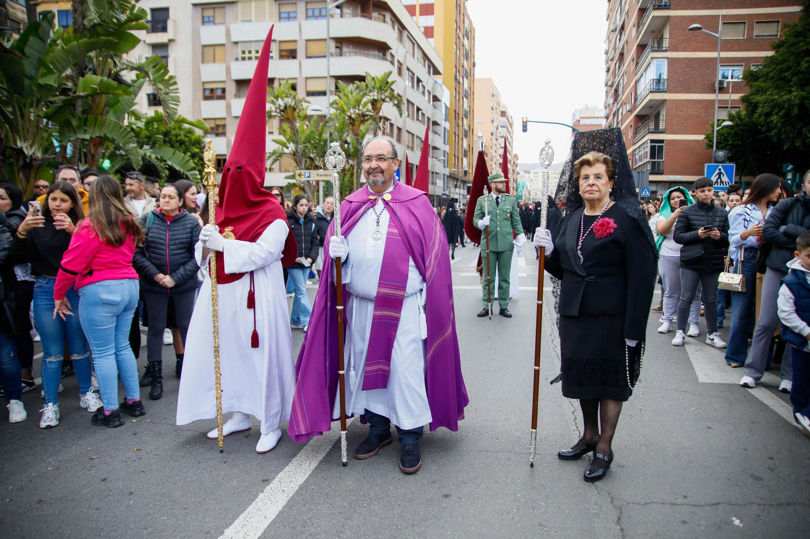 Coronación en la Semana Santa de Almería 2025