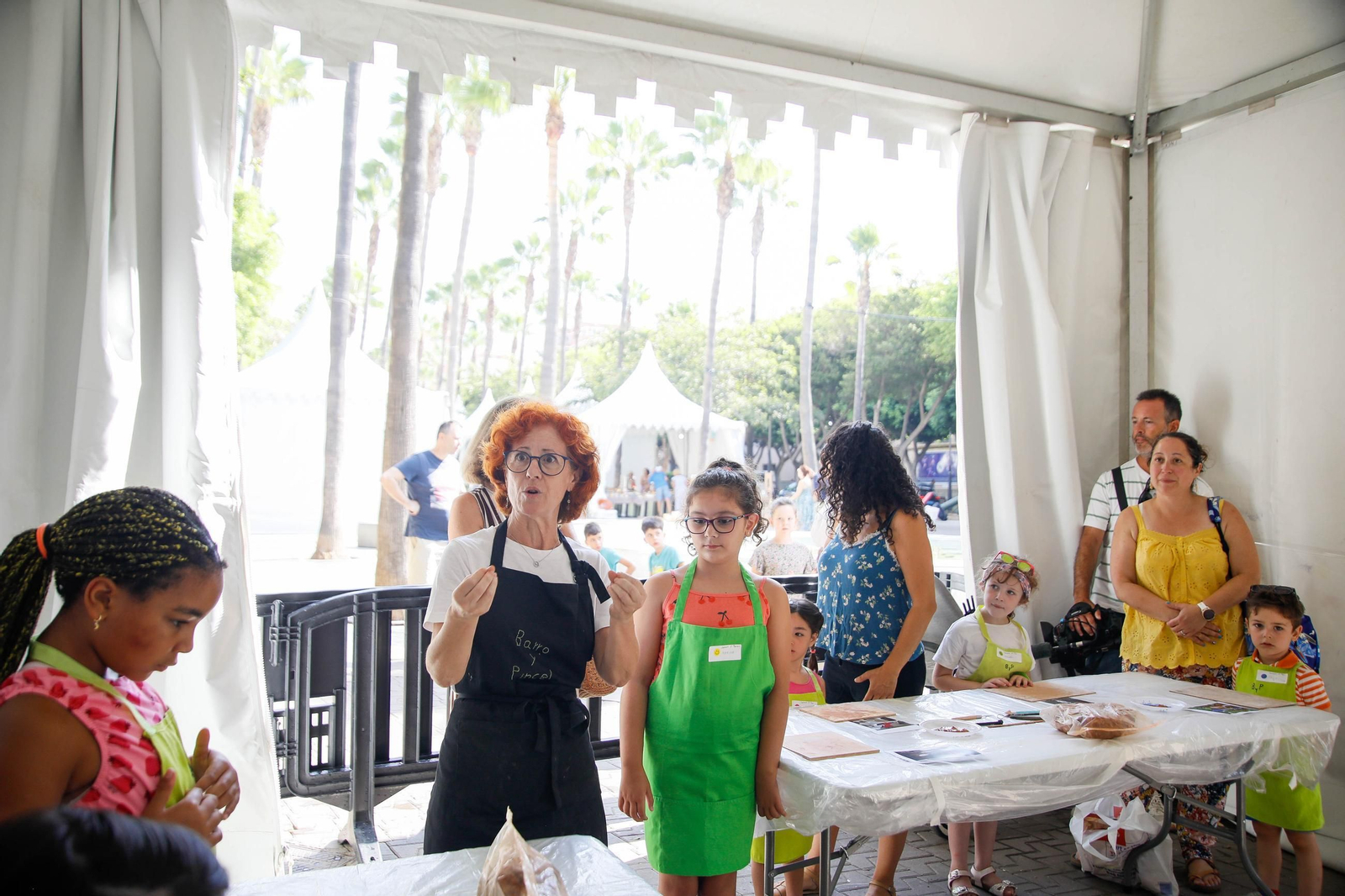 Los talleres infantiles de cerámica de 'Alfaralmería', en imágenes