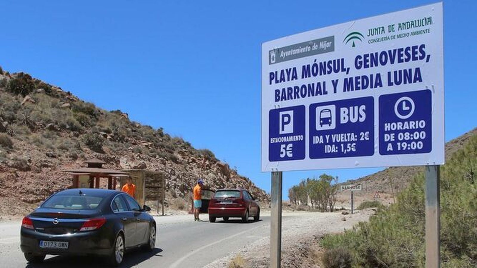 Uso limitado de vehículos.