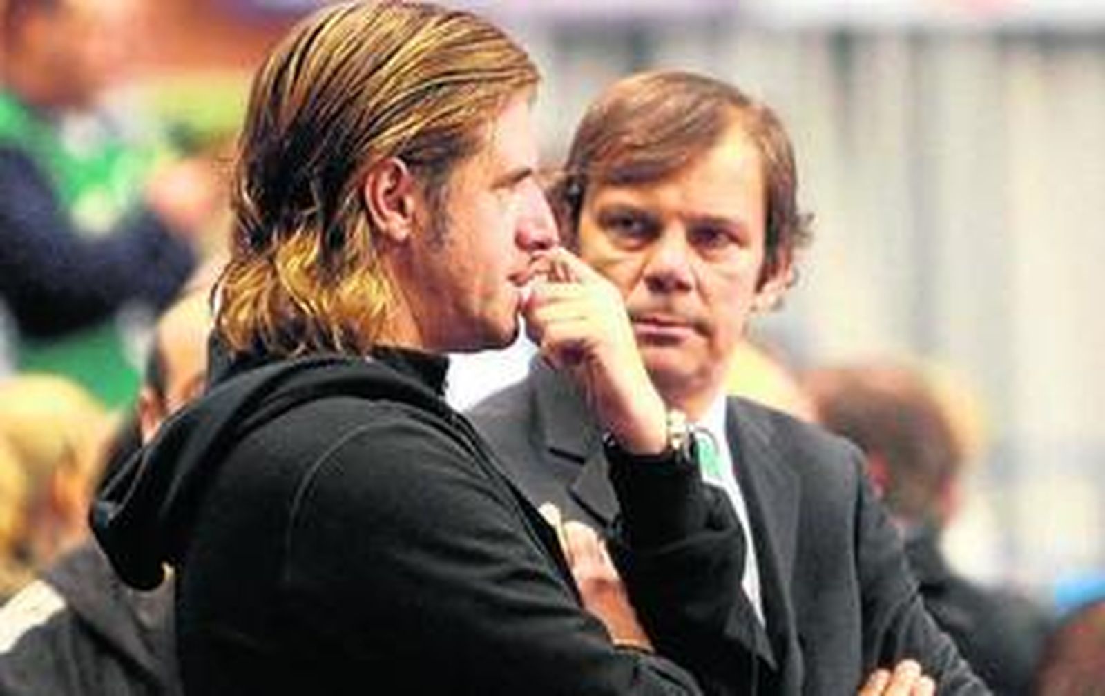 Juanma Rodríguez conversa con Gorka Arrinda.