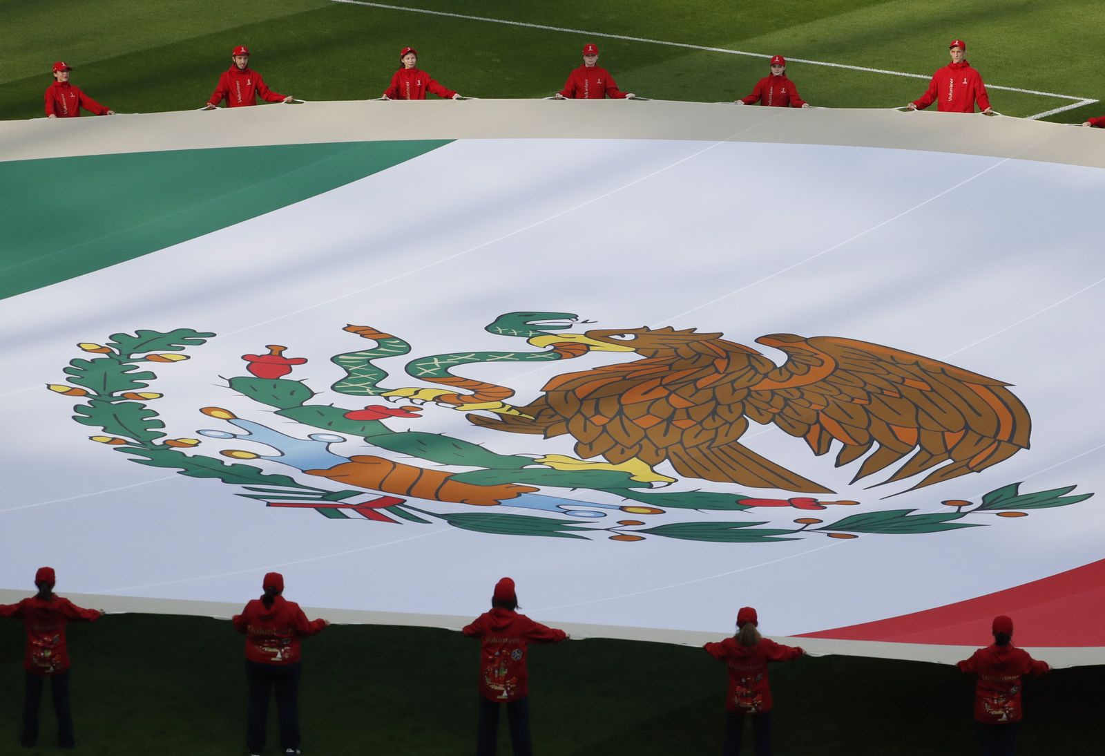 Las imágenes del México-Suecia