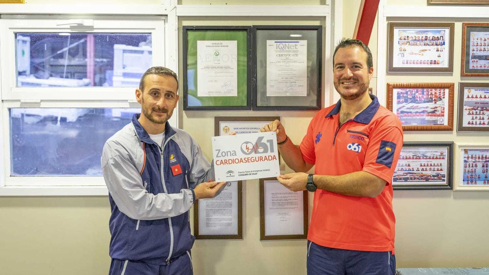 La Base de la isla Decepción ya es zona cardioasegurada.