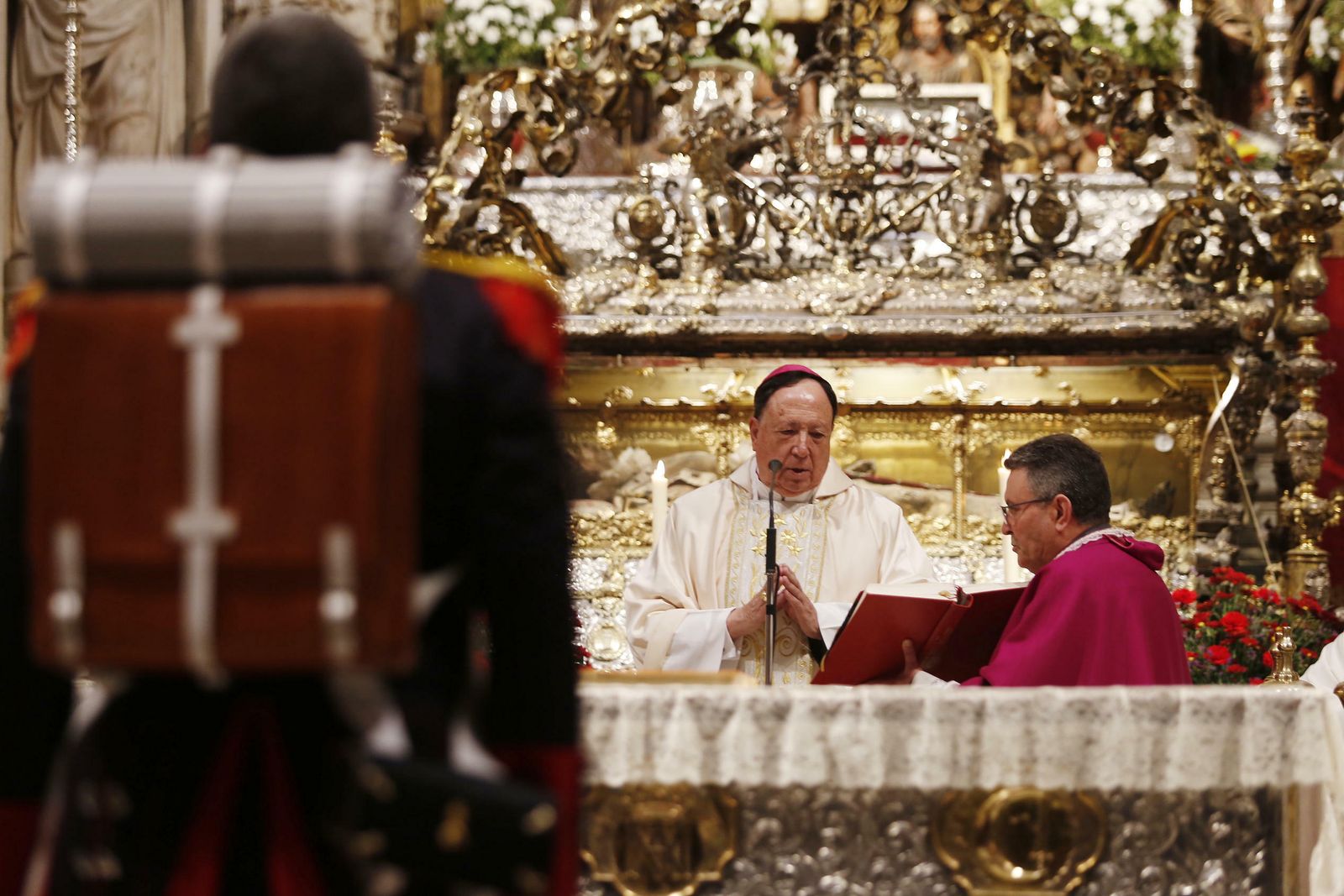 Celebración de la festividad de San Fernando en la Catedral de Sevilla