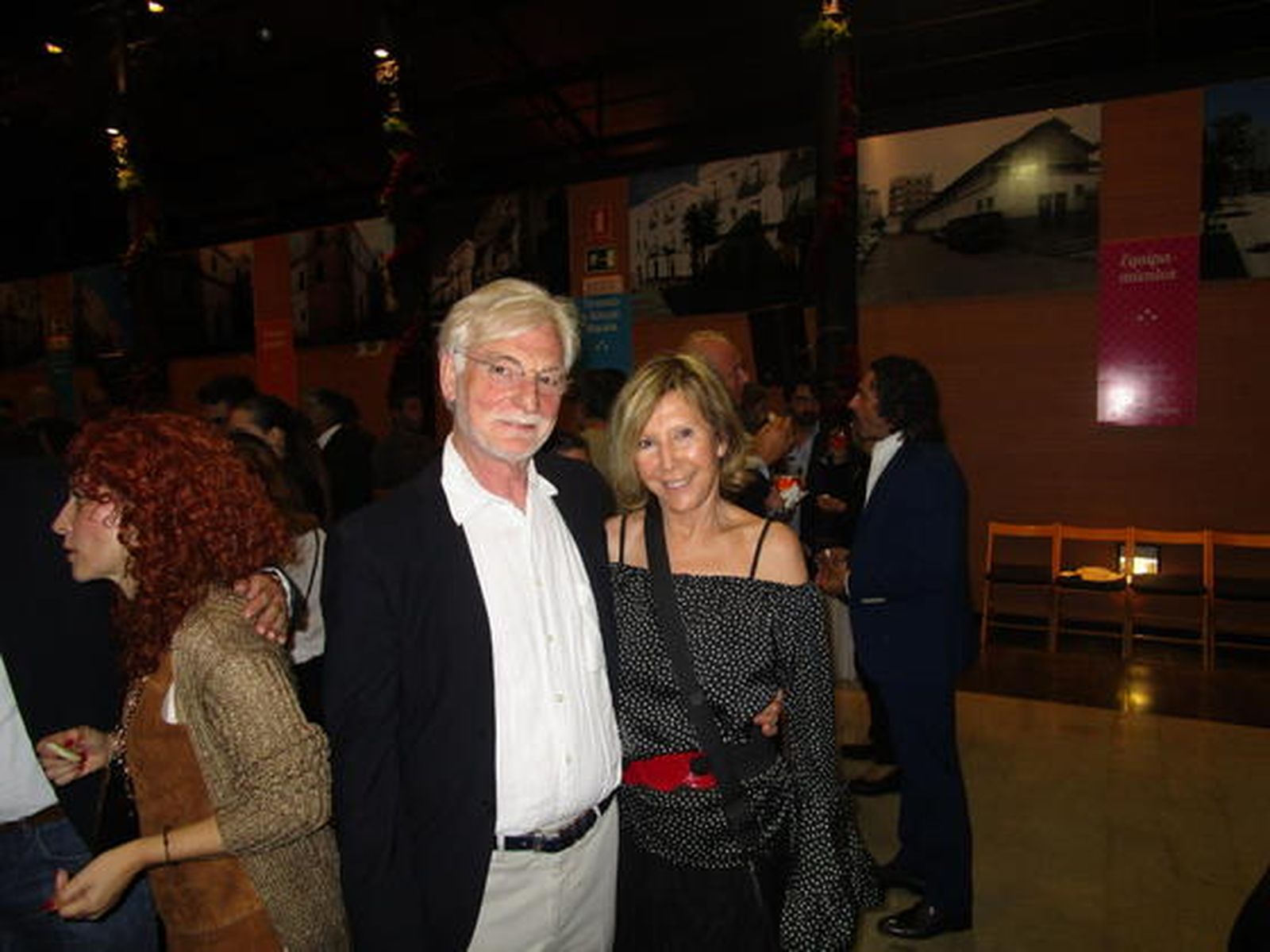 El parisino  Francis Lepigeon con Concha Baras.

Foto: Ignacio Casas de Ciria