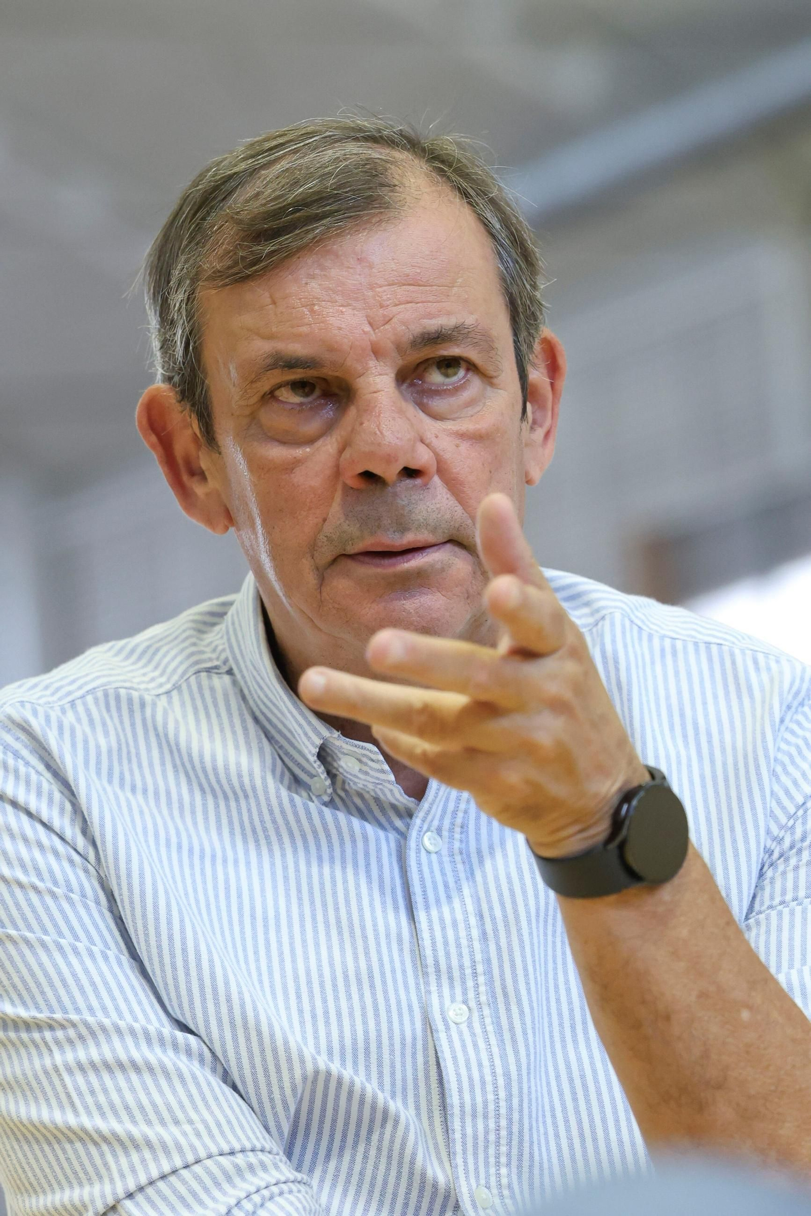 La entrevista a Juanma Rodríguez, en fotos