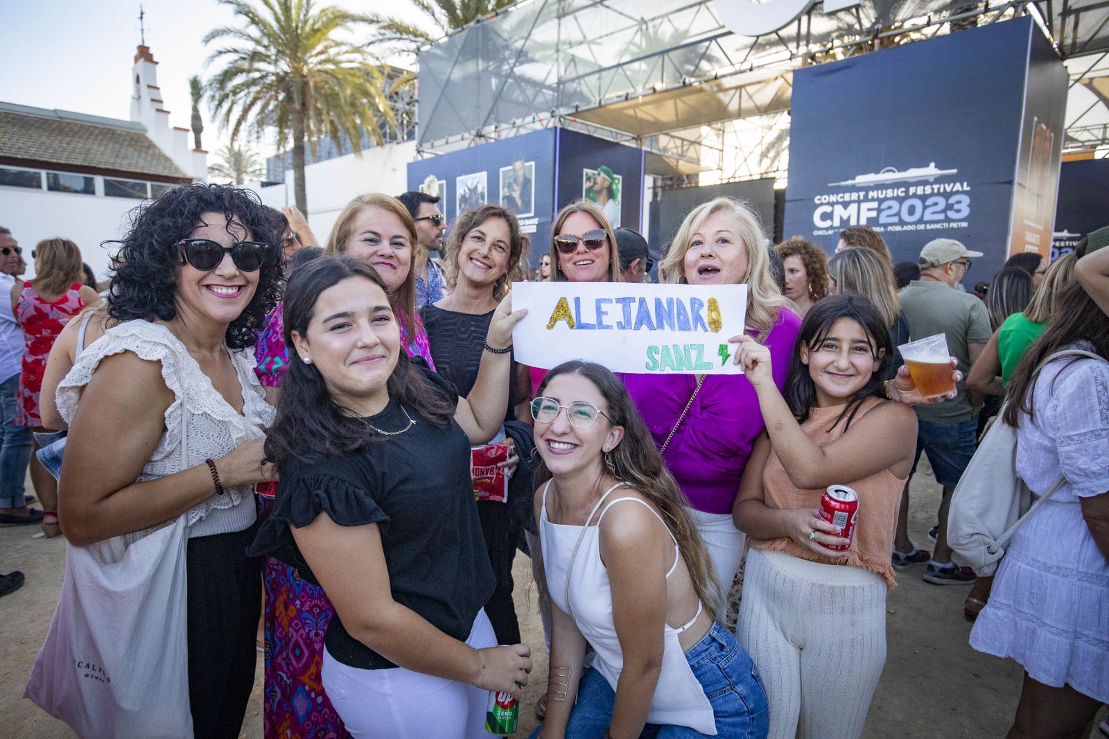 Búscate en las imágenes del concierto de Alejandro Sanz en Concert Music Festival de Chiclana