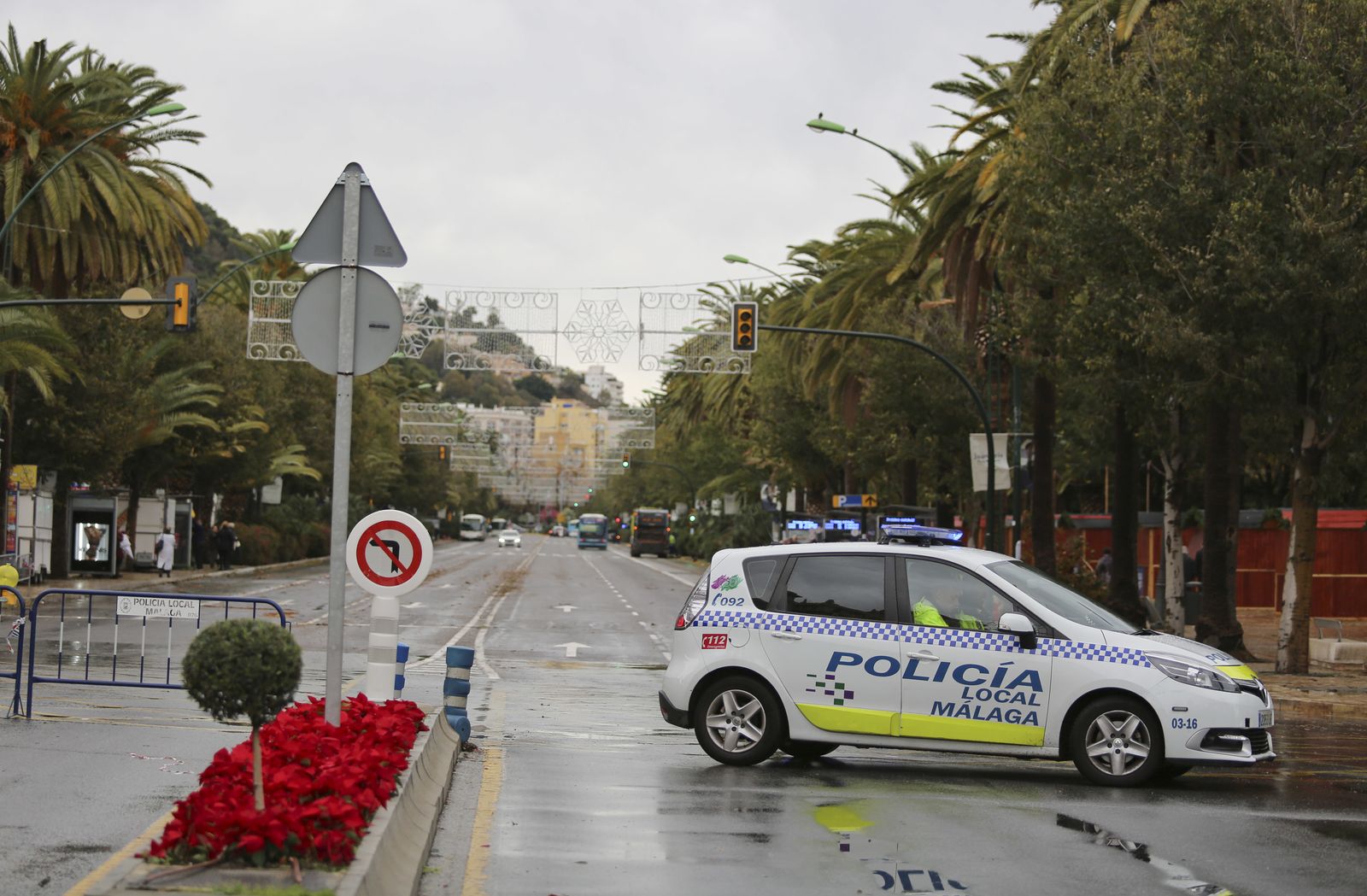Las consecuencias del paso de 'Ana' por Málaga