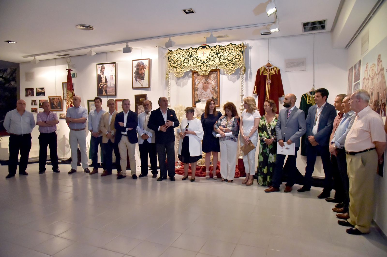 Exposición de la hermandad de Medinaceli