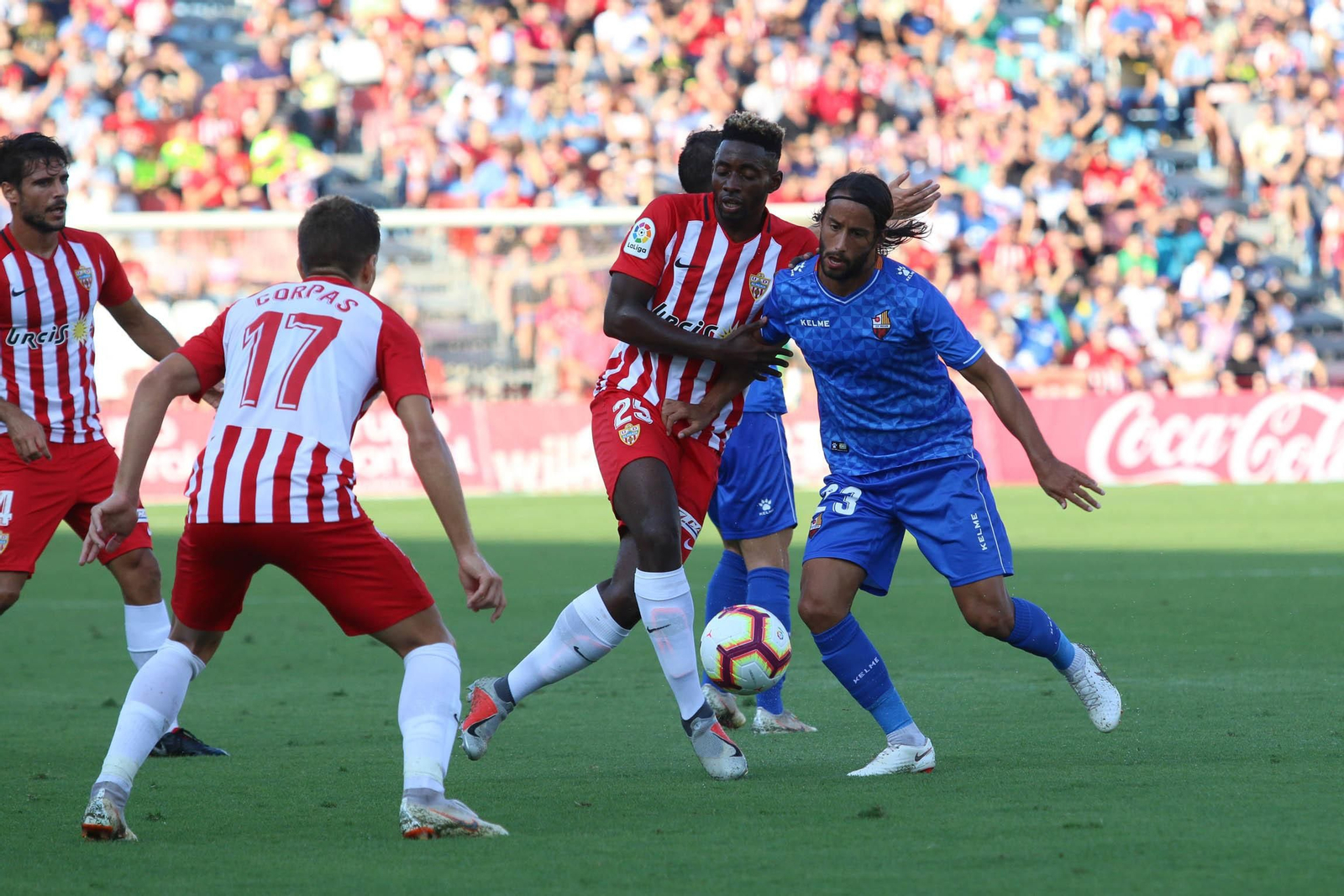 Las imágenes del Almería-Reus