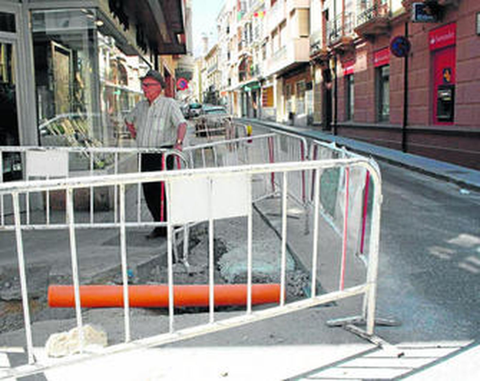 Una de las obras que realiza la compañía.