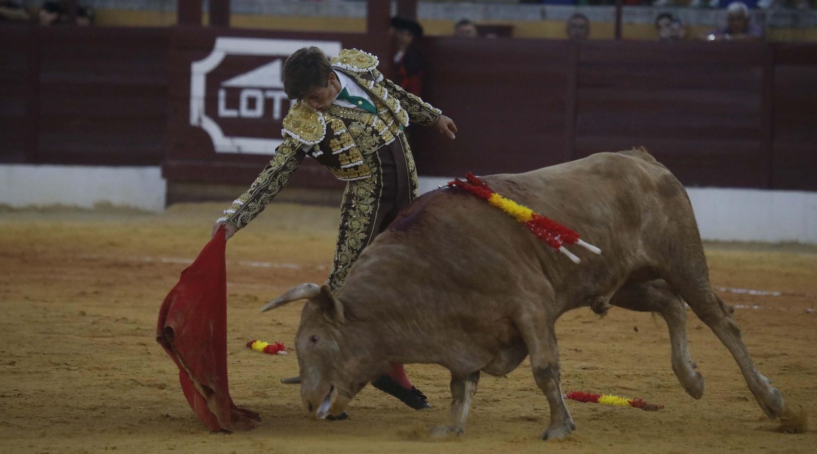 Fotos del triunfo de Manuel Roman y Javier Zulueta con la buena novillada de Núñez de Tarifa que abrió la Feria de La Línea