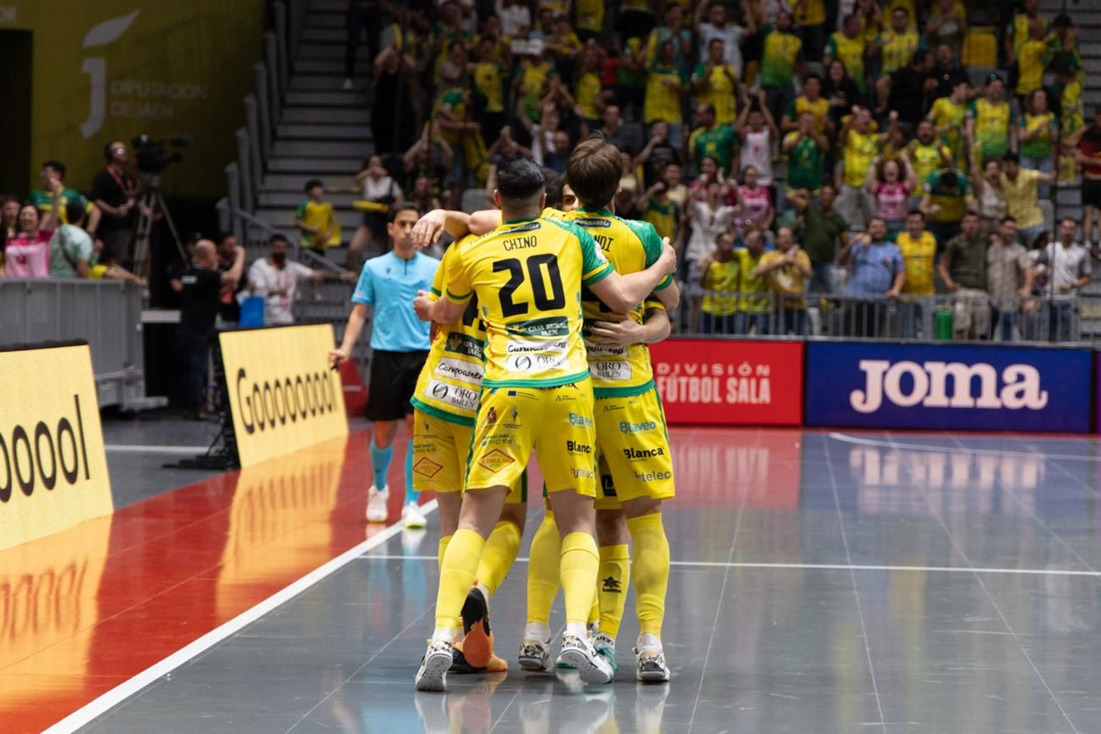 Jaén Paraíso Interior FS remontó para volver a las semis del play off.