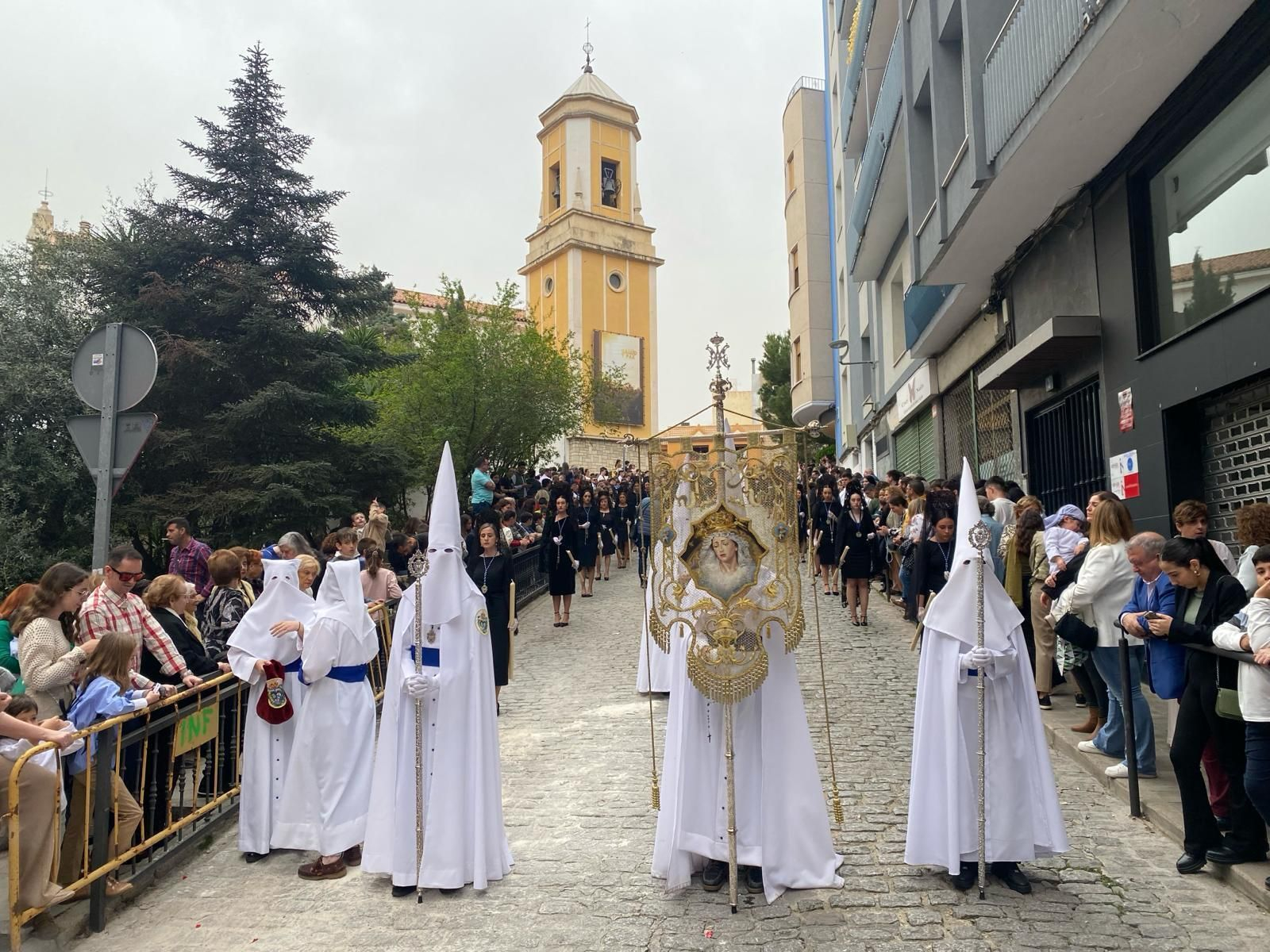 La Borriquilla el Domingo de Ramos en Jaén.