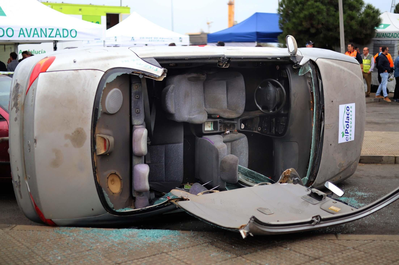 Simulacro de accidente en el Puerto de Huelva dentro del ejercicio regional RespuestA22, en imágenes