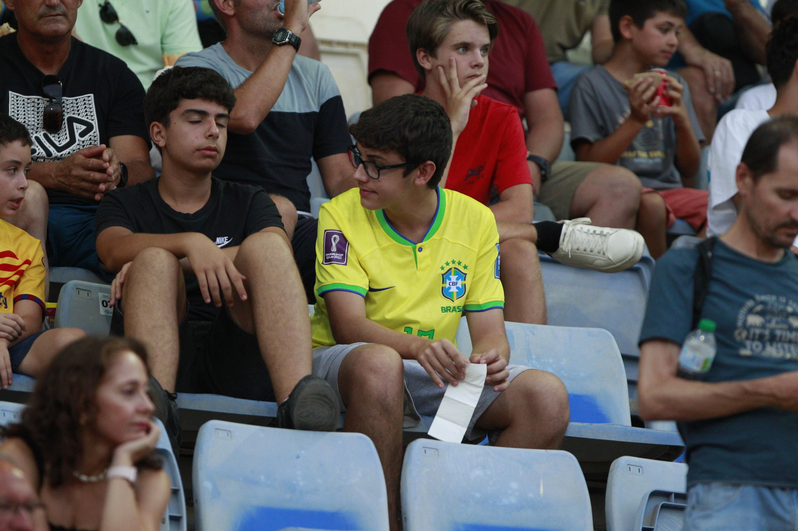 Imágenes del amistoso El Ejido-U.D. Almería