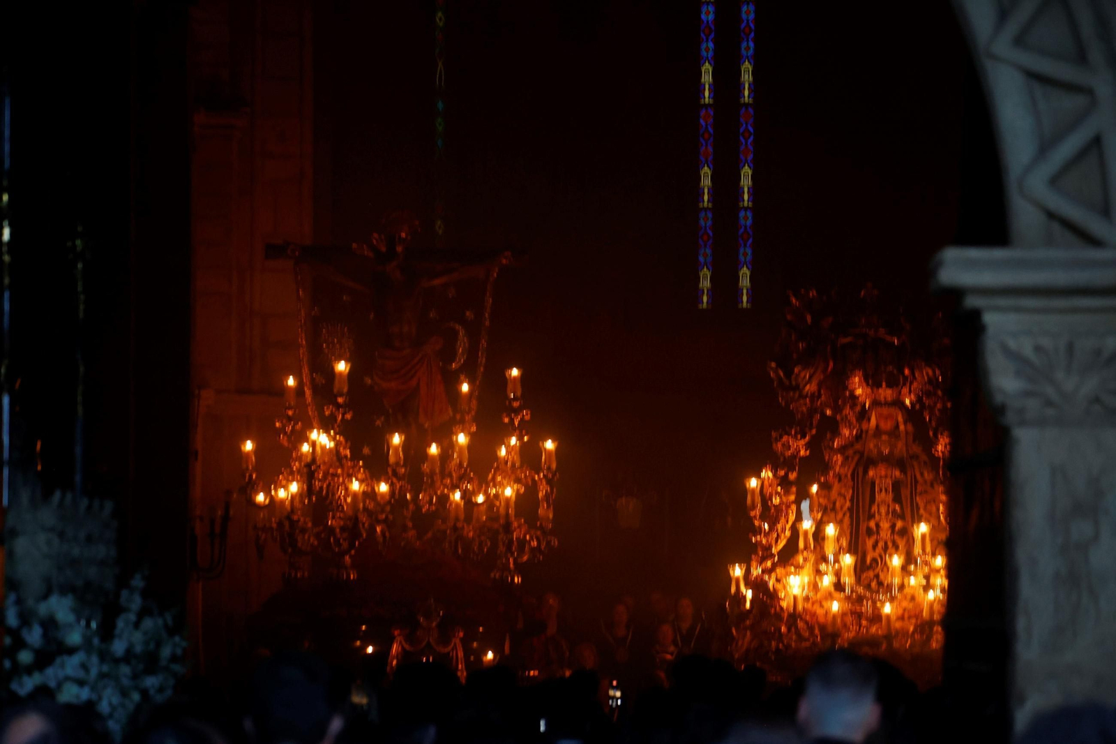 Las imágenes del Remedio de Ánimas en San Lorenzo el Lunes Santo de Córdoba