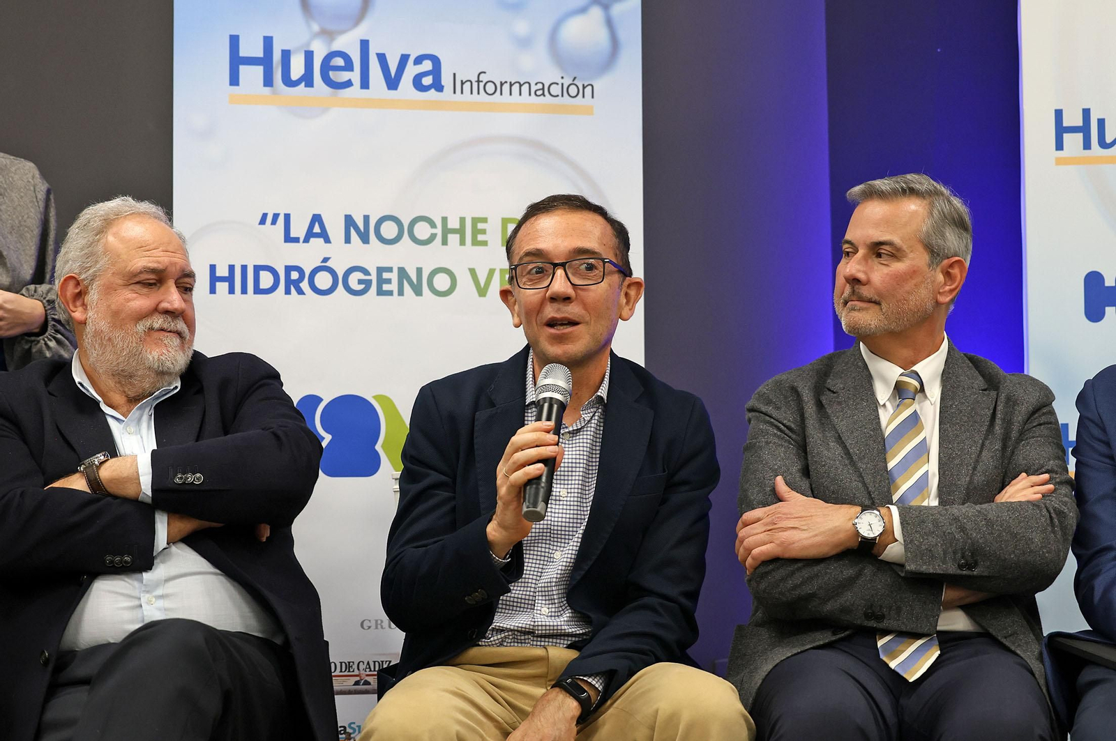 Imágenes de "La Noche del Hidrógreno Verde" organizada por Huelva Información y por el Congreso Nacional de Hidrógeno Verde