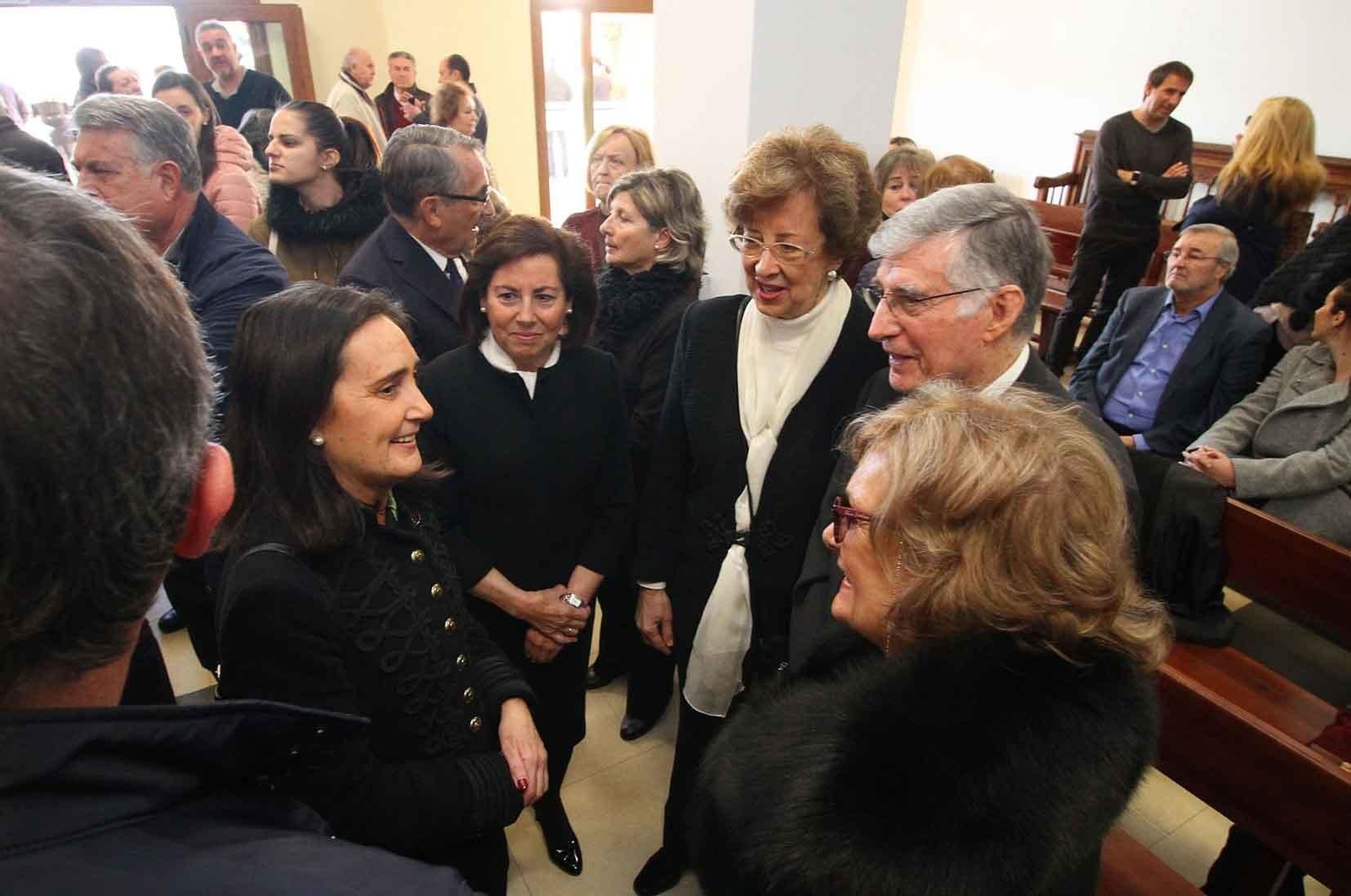 Imágenes del funeral de Pilar Pulgar