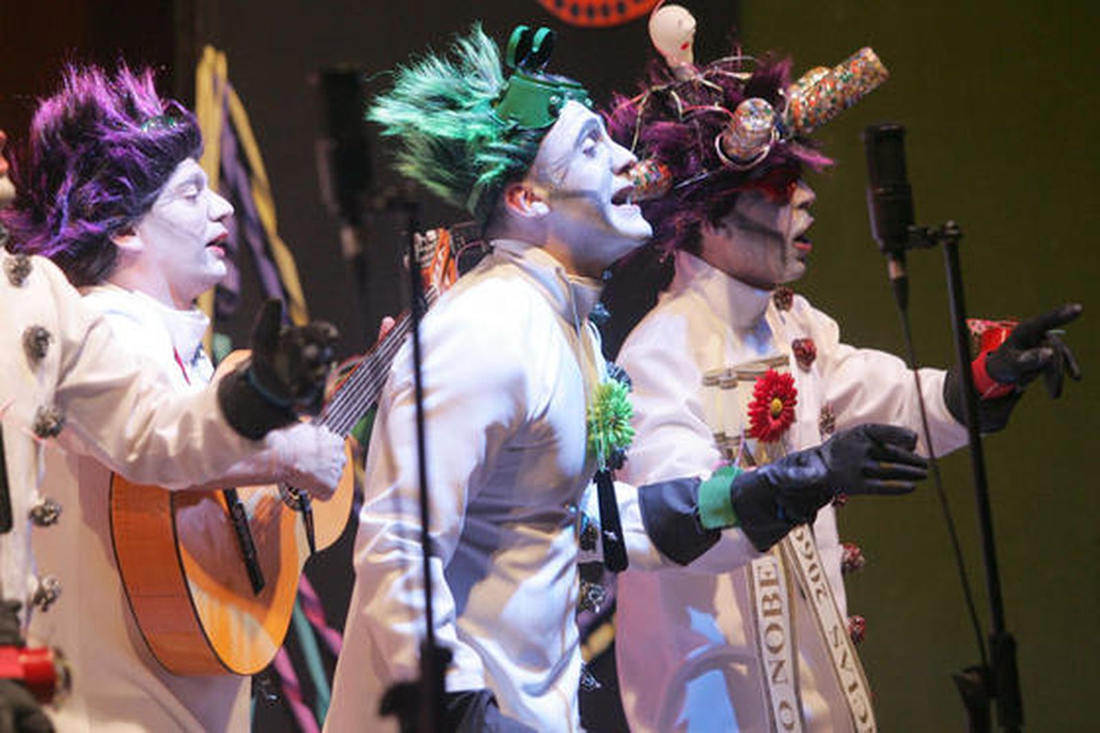 La agrupación 'El hombre del tiempo'./Fotos:J.M.Quiñones

Foto: J.M.Q.