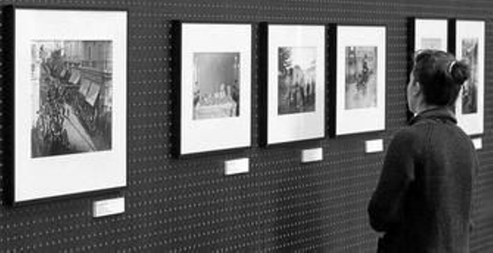 Algunas de las fotografías expuestas en la sala Orive.