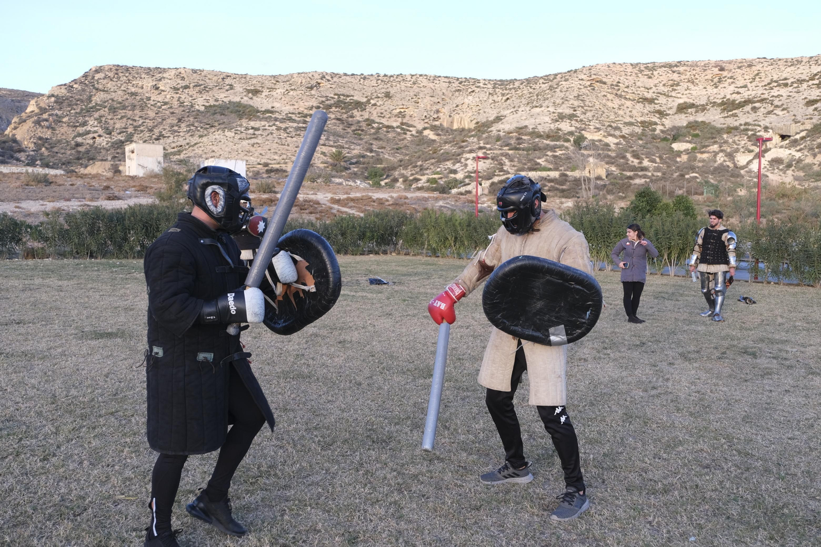 Fotogalería de los combates medievales en Almería