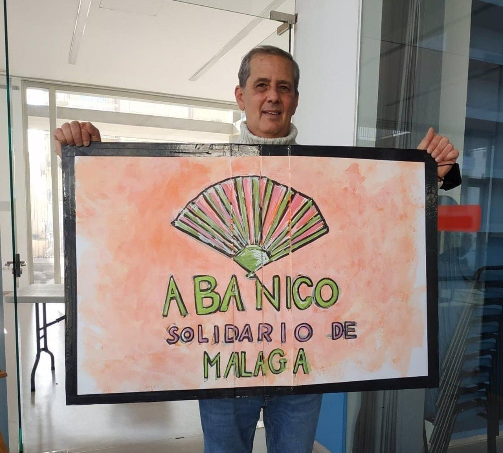 Francisco Álvarez, fundador de la asociación Abanico Solidario.