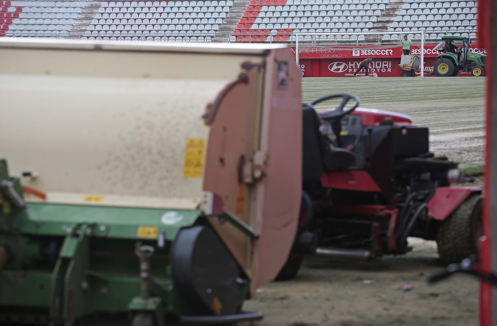 Fotos del entrenamiento del Algeciras CF en La Menacha