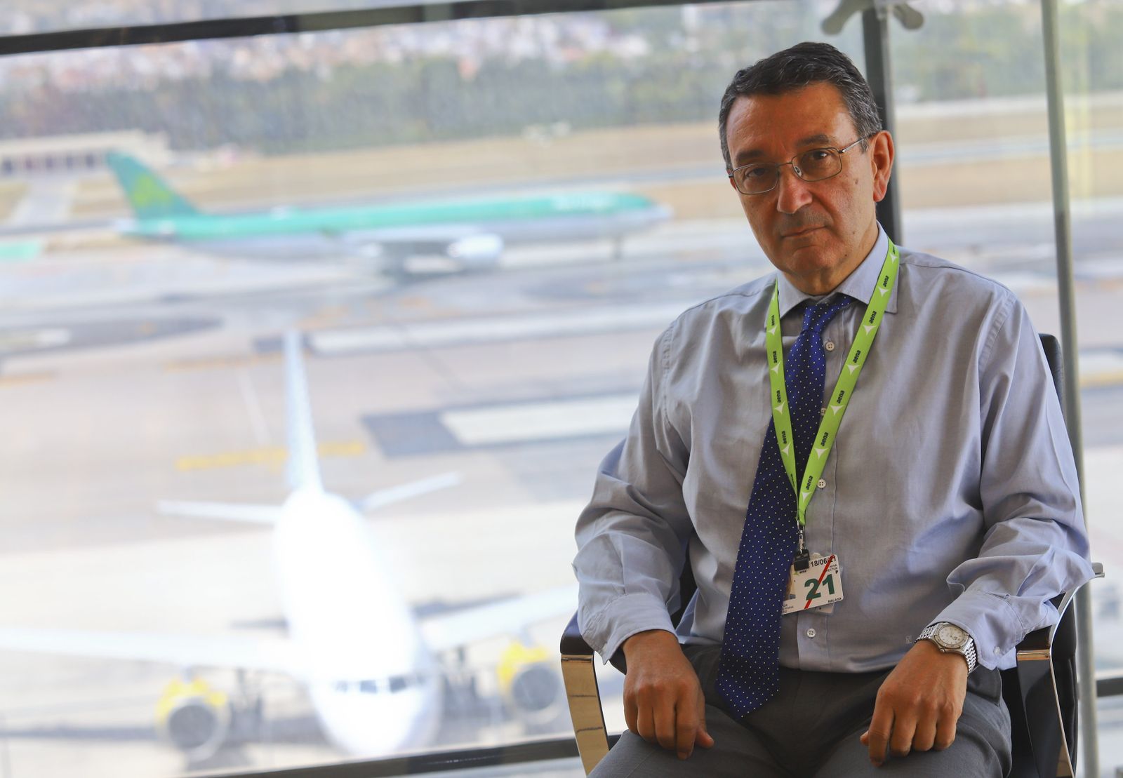 Salvador Merino, en su despacho.