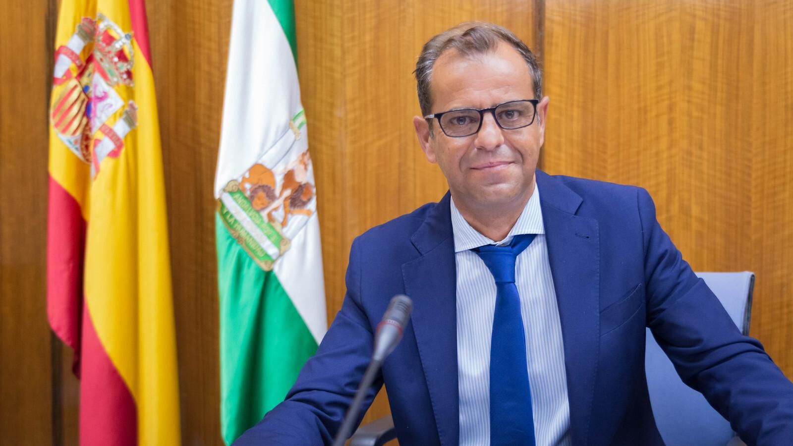 Juande Mellado en su comparecencia de este miércoles