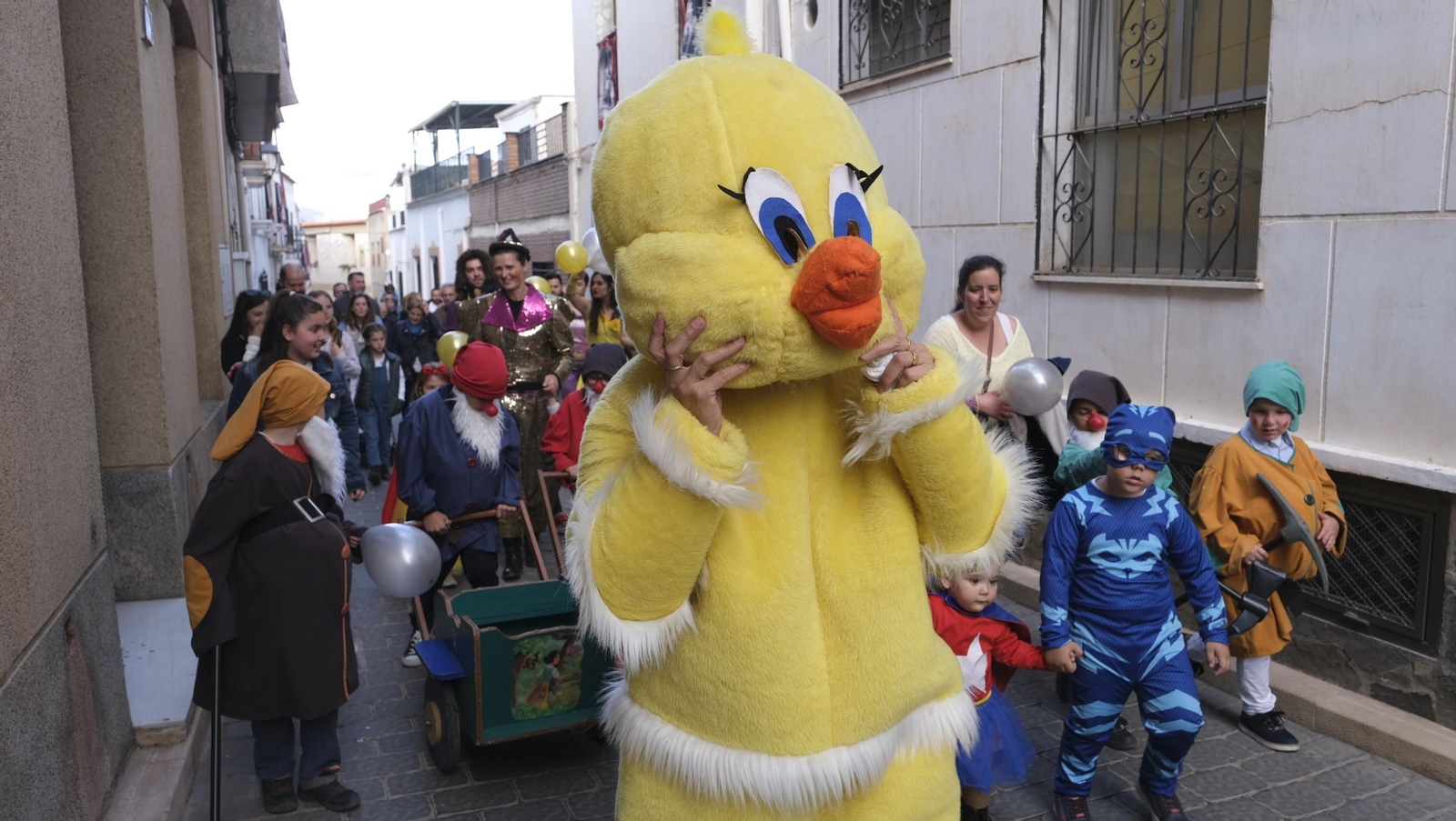 Imágenes del Pasacalles Infantil de las Fiestas de Abla