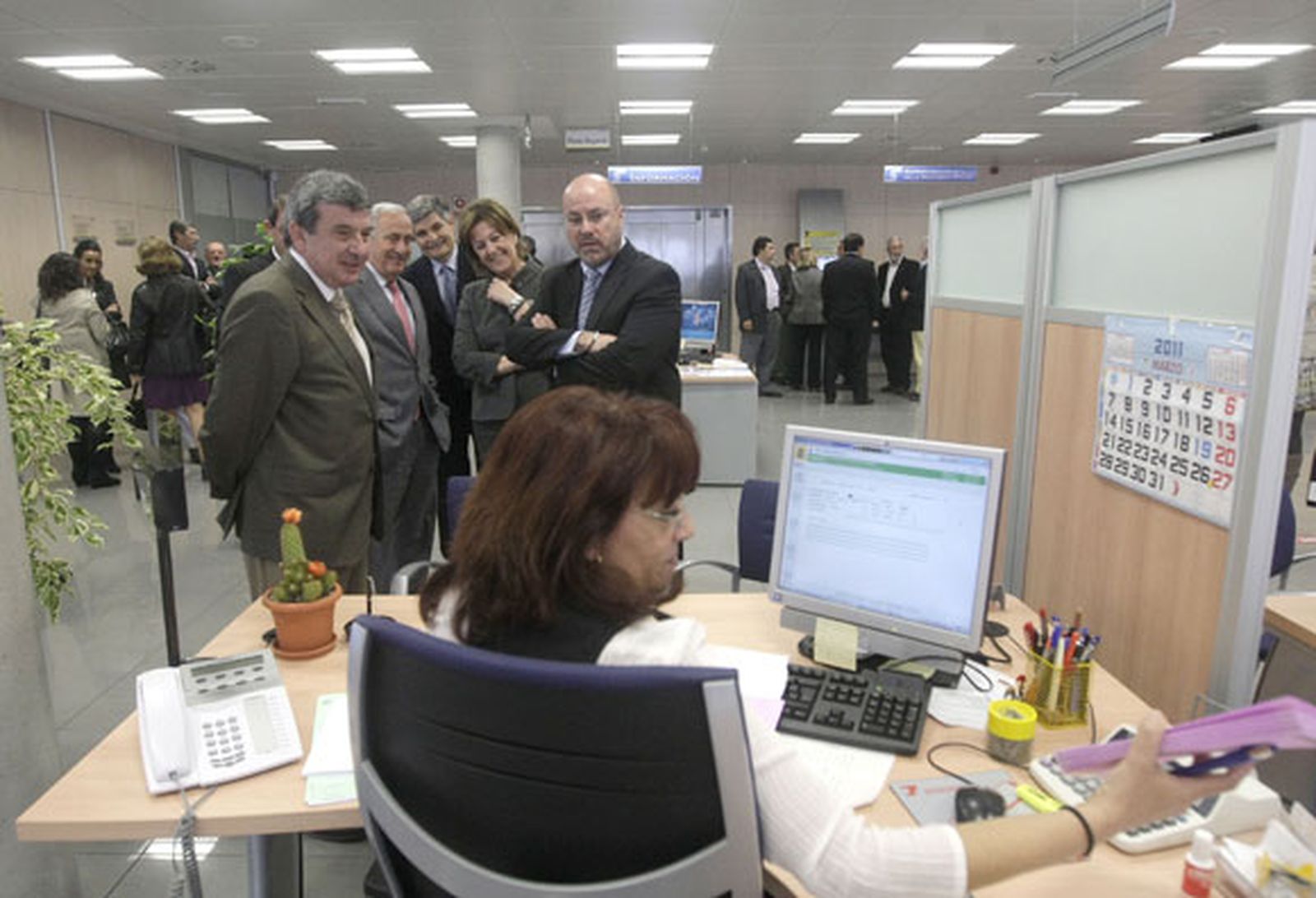 García Garrido inaugura la nueva oficina integral de la Seguridad social