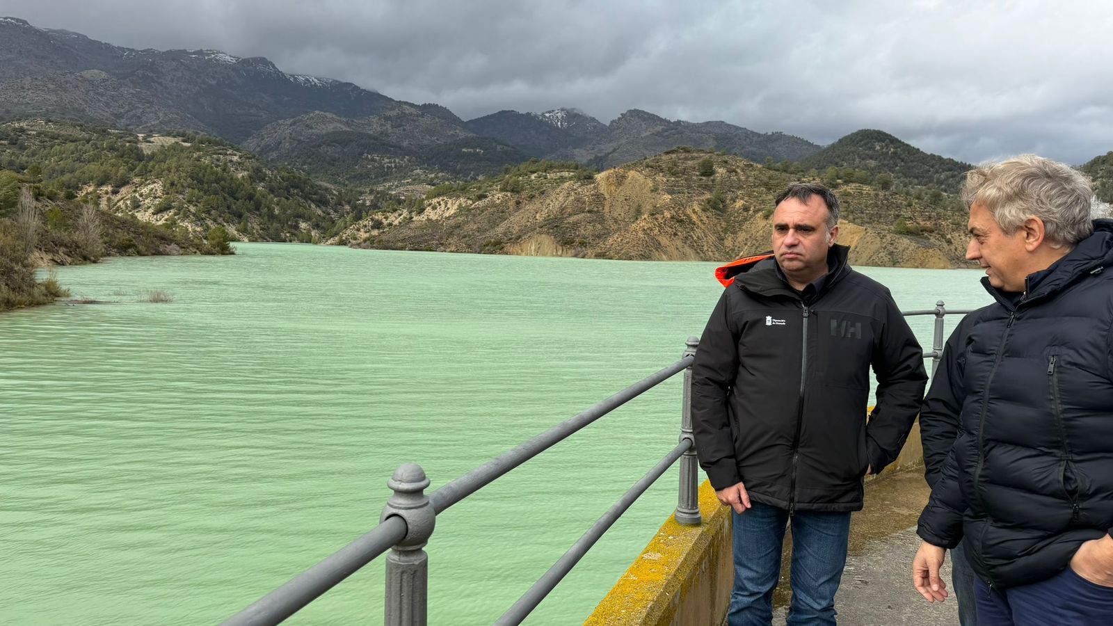 El presidente de la Diputación, Francisco Rodríguez, este jueves en El Portillo.