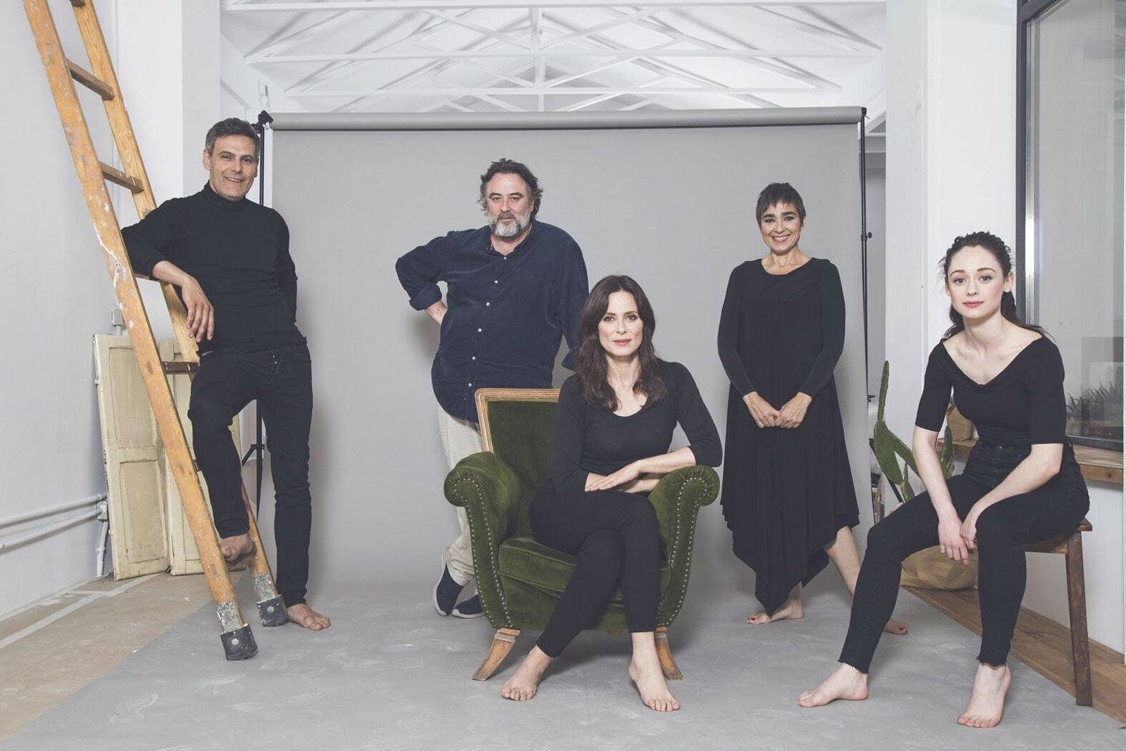 El elenco al completo de 'La vuelta de Nora', segunda parte de ' Casa de muñecas'.