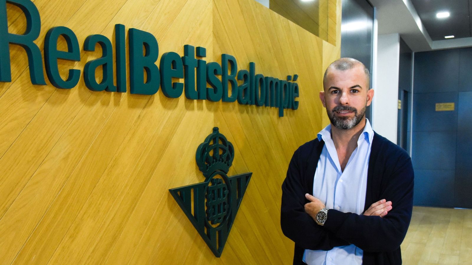Manu Fajardo, director deportivo del Betis.