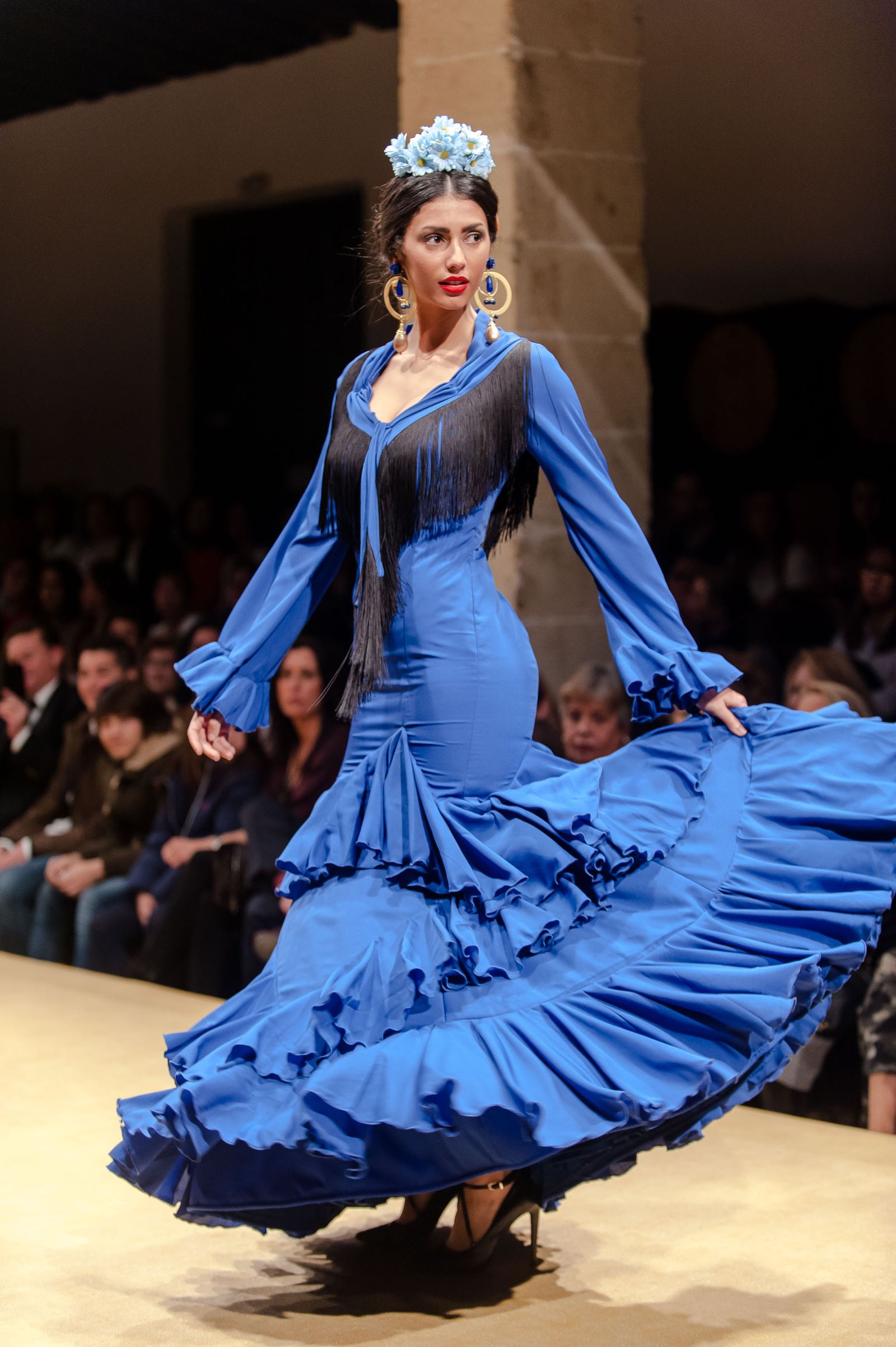 l Uno de los trajes de la colección 'La Primavera' de la firma Flamenka.