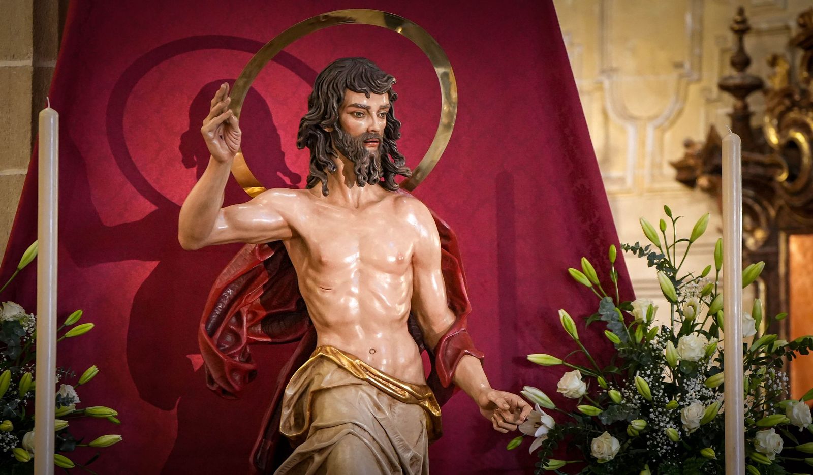 Imágenes de la bendición del nuevo Resucitado