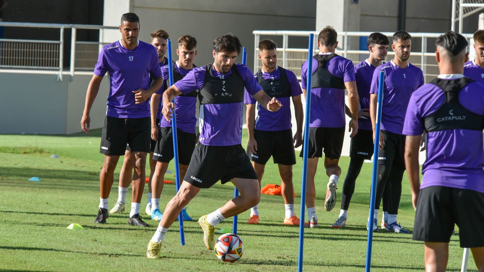 Las fotos del entrenamiento de la Balona previo al partido con el Águilas FC