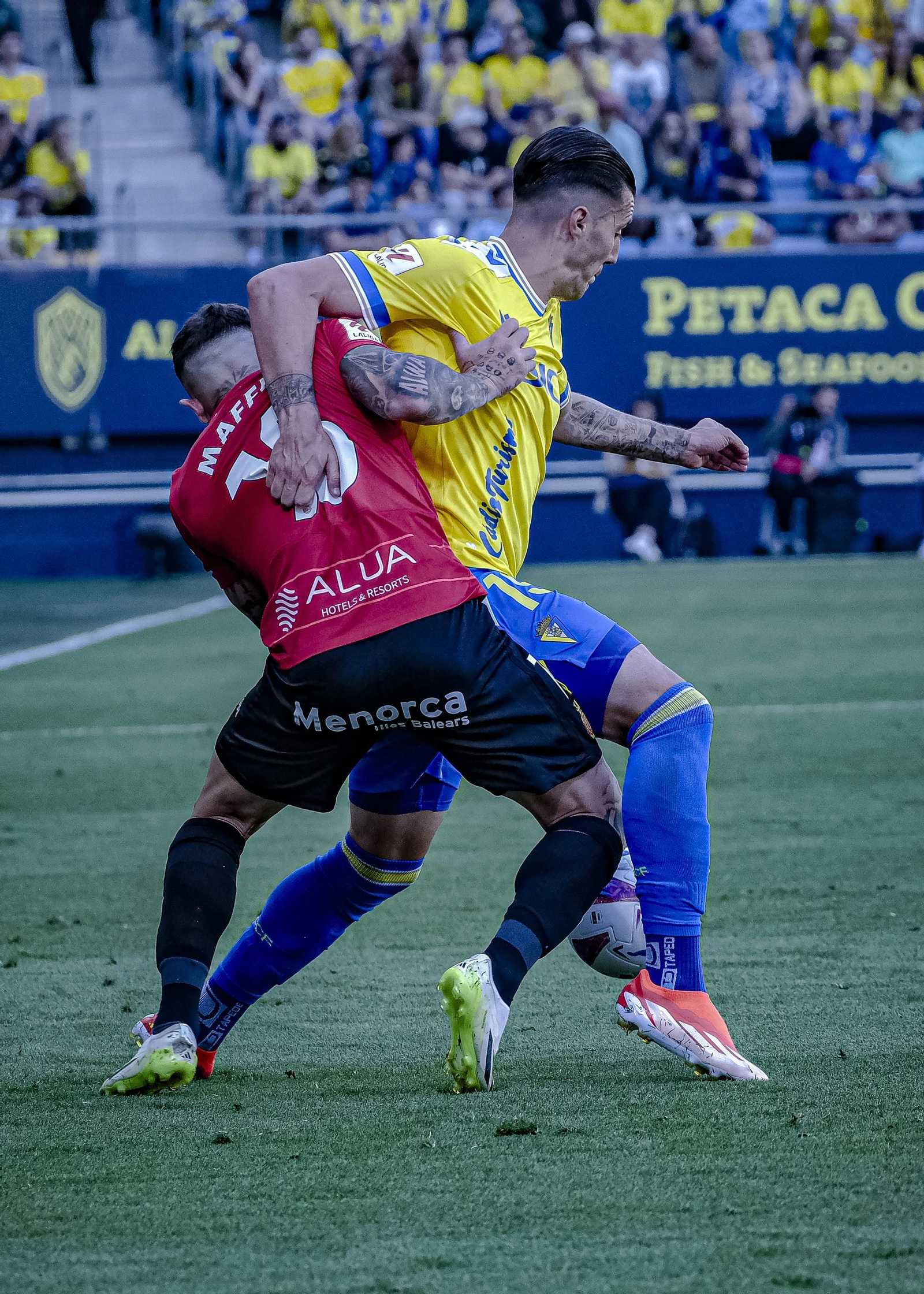 Las mejores imágenes del partido Cádiz CF - RCD Mallorca