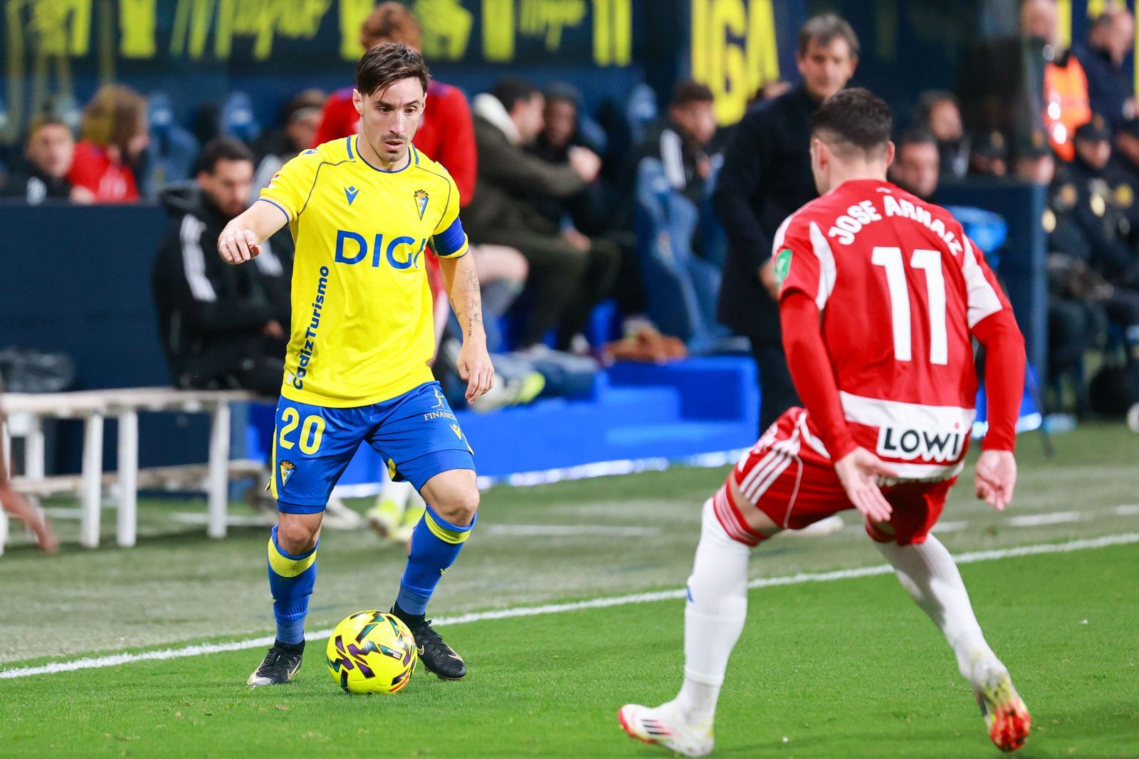 Las imágenes del Cádiz CF-Granada