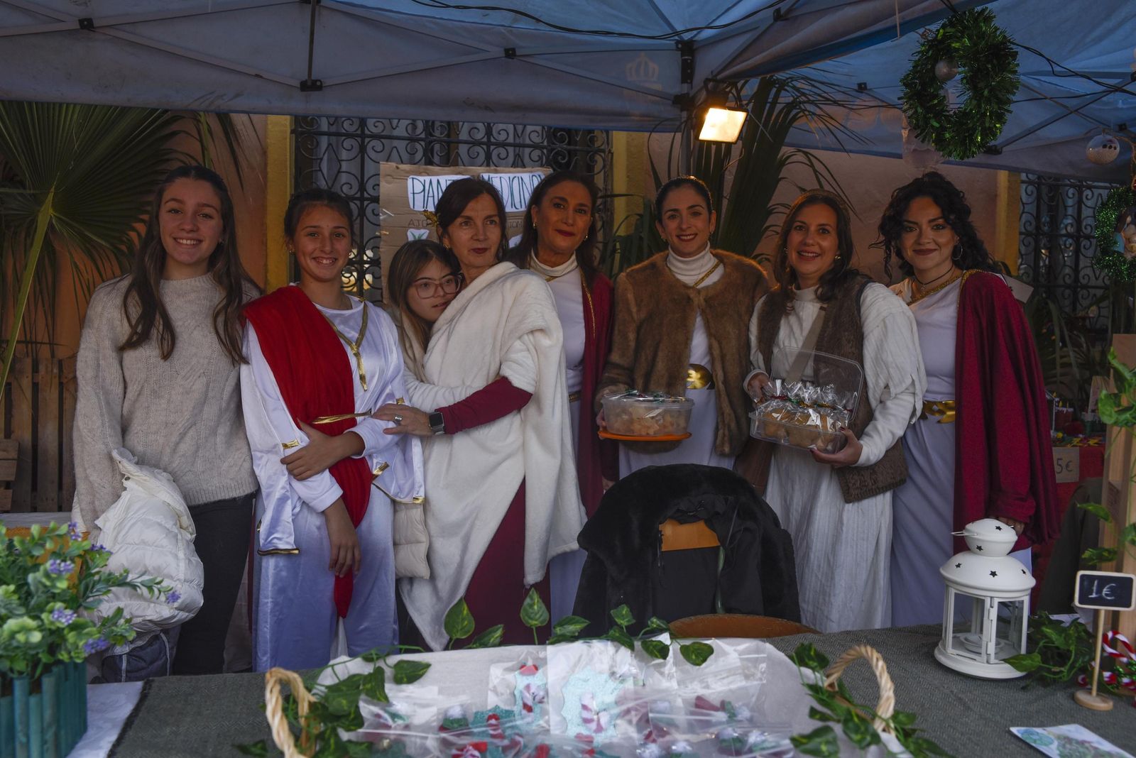 Fotos del belén viviente del Colegio Salesianos de La Línea