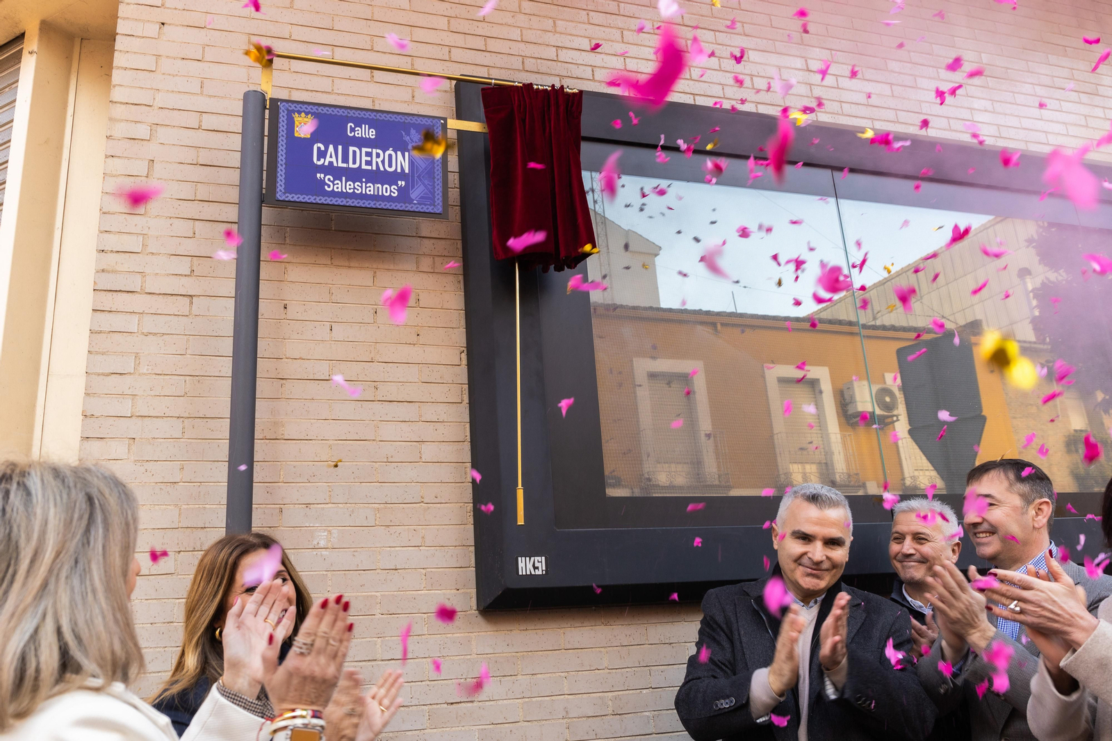 Precesión e inauguración calle 'Salesianos'
